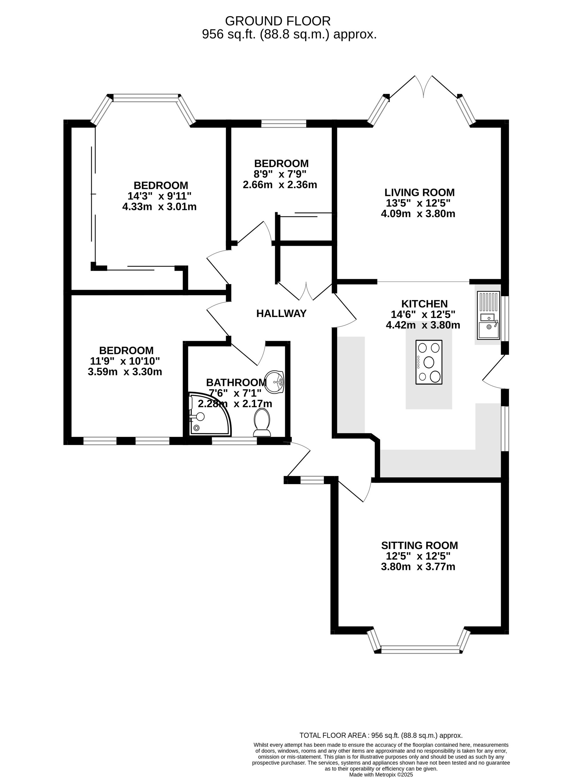 20 Allt-yr-Yn Road, Newport floorplan