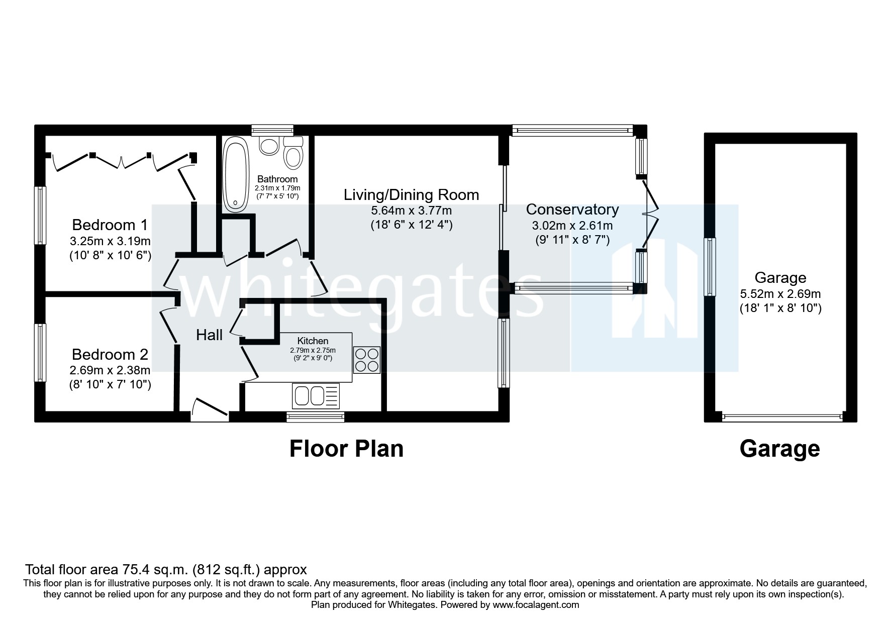 6, Pinewood Court, Crewe floorplan