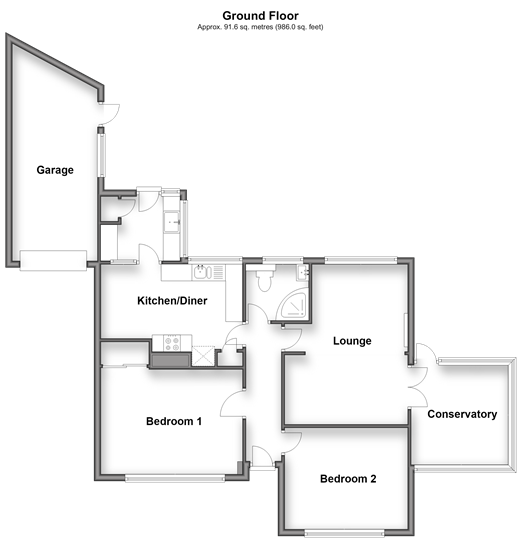 Victoria Road, Canterbury floorplan