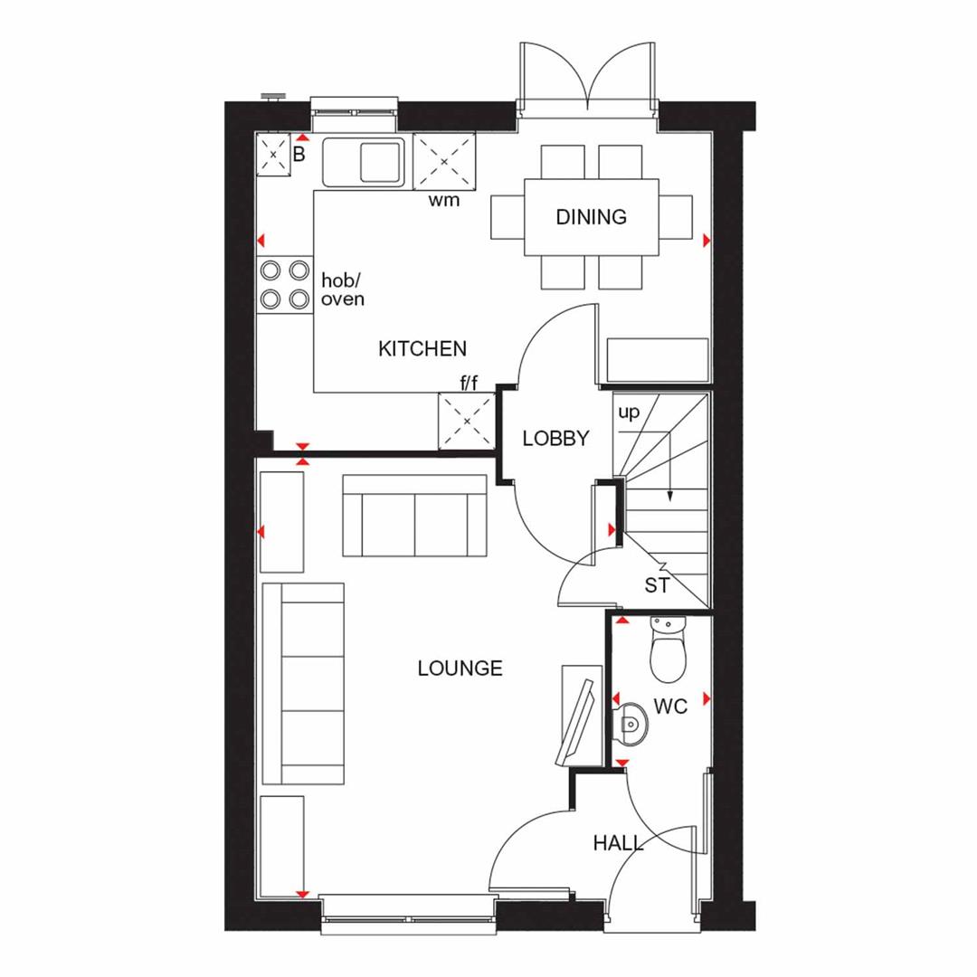 Plot 83, Archford, Niveus Walk, Shaftesbury floorplan