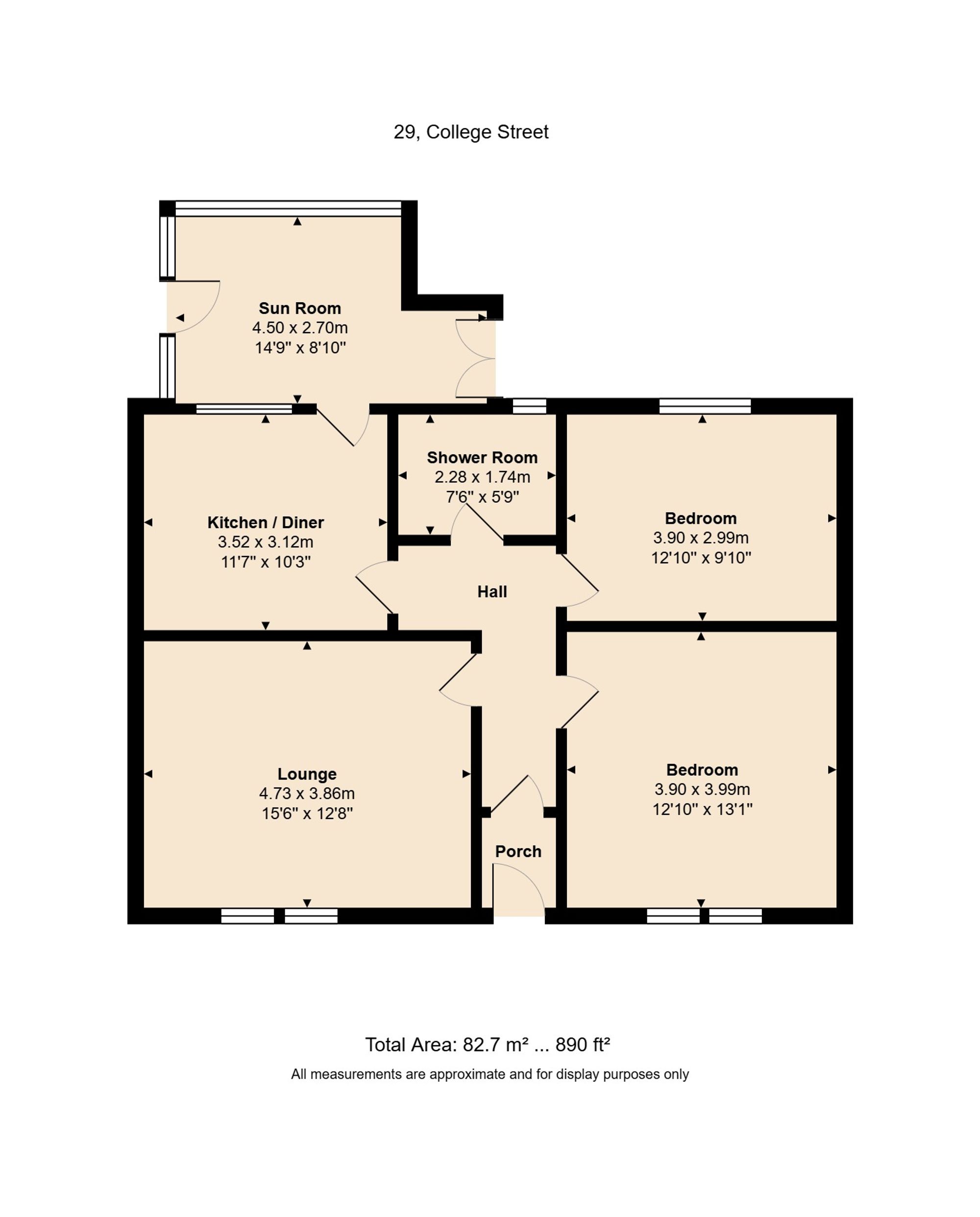 29 College Street, Leven floorplan
