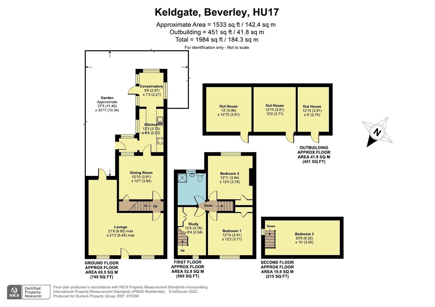 Keldgate, Beverley, East Yorkshire HU17, 3 bedroom detached house for