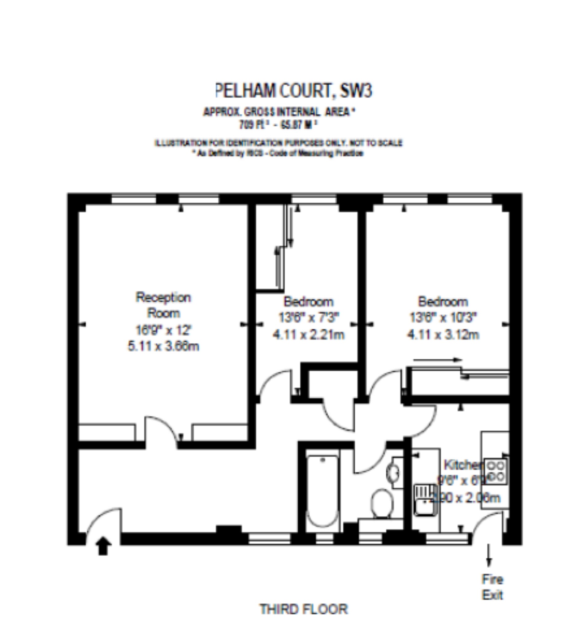 2 Bedrooms Flat to rent in Pelham Court, Fulham Road, South Kensington, London SW3