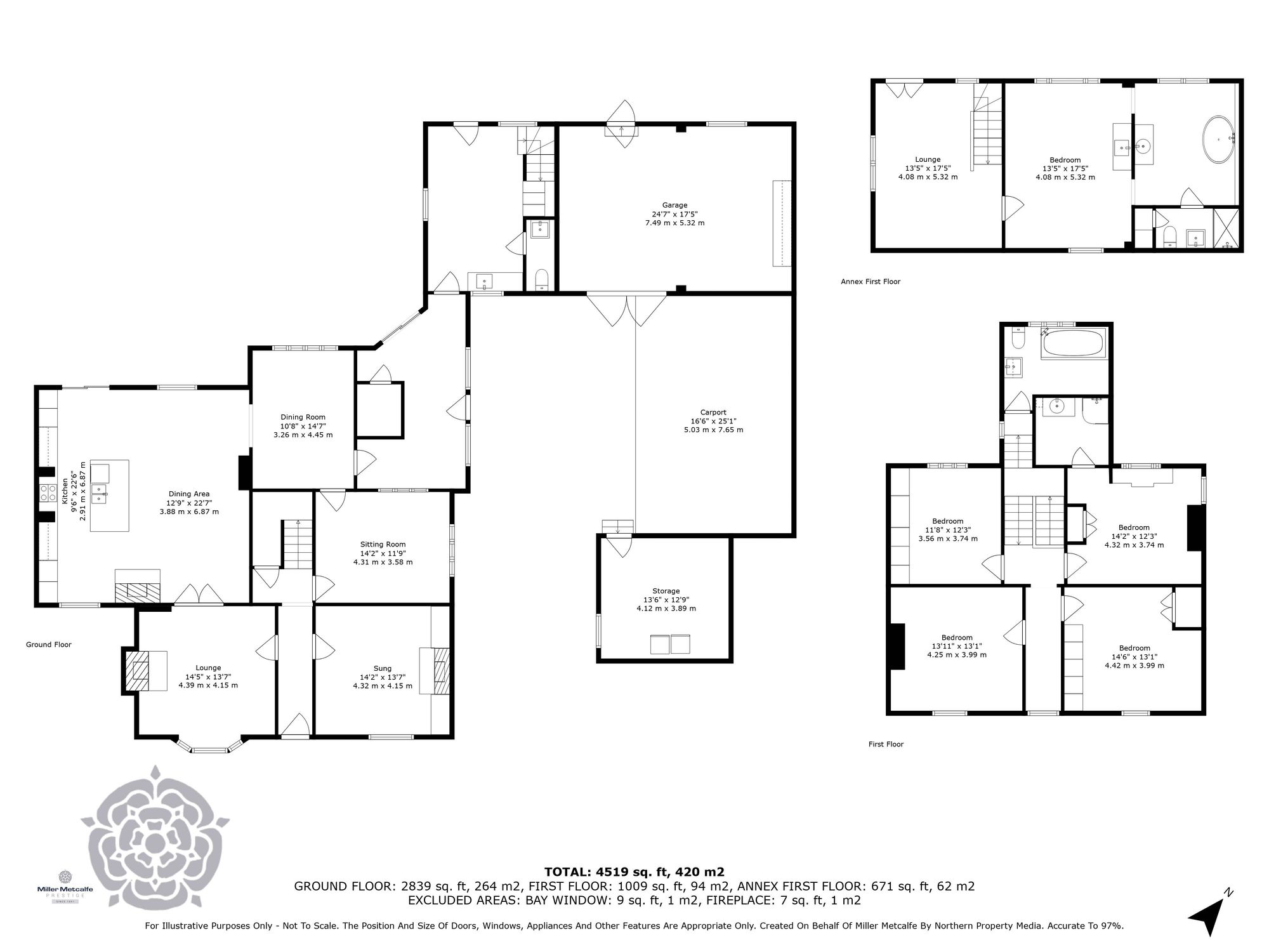 Manor House, 88 Twiss Green Lane, Warrington floorplan