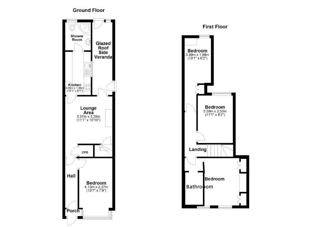 353f, 4gfs, Westminster Road-copy, Selly Oak, Birmingham floorplan