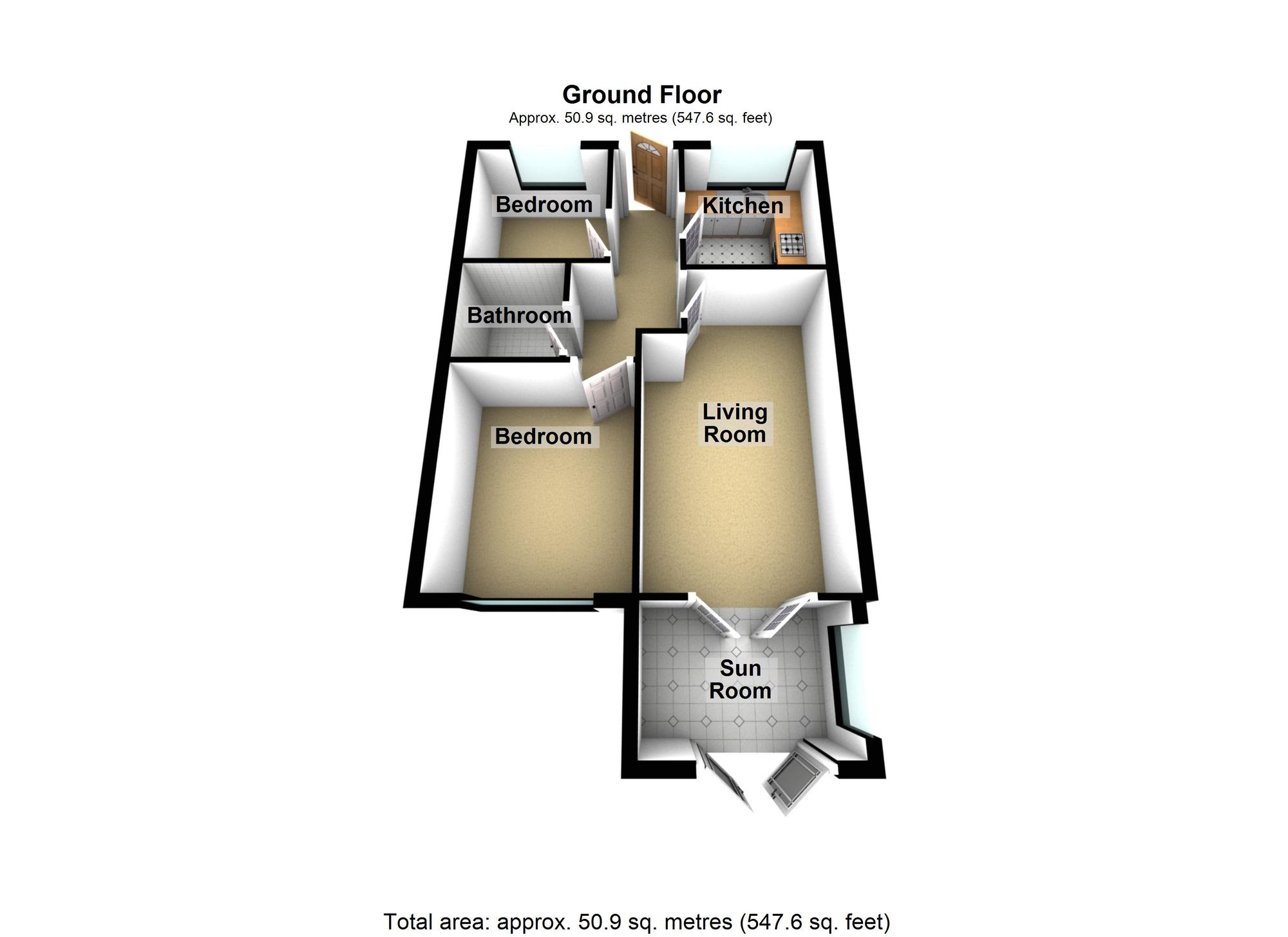 50 Mallard Drive, Market Rasen floorplan