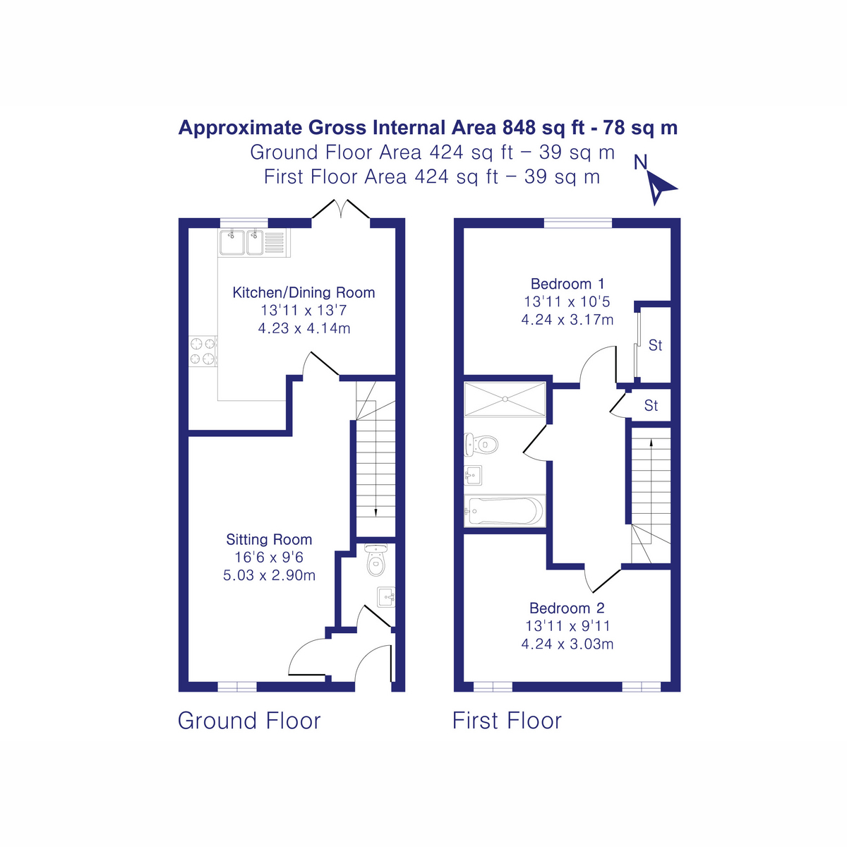 1C, Friend Way, Bicester floorplan