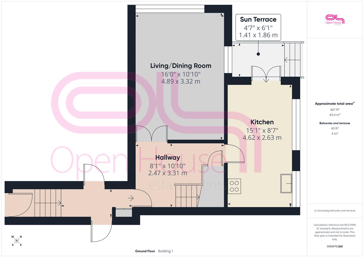 10 Telscombe Grange, South Coast Road, Peacehaven floorplan