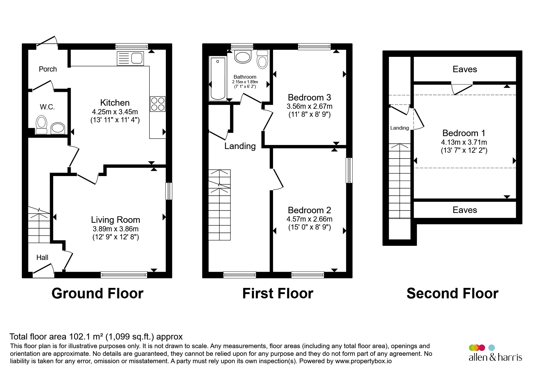 2, Greenfinch Road, Didcot floorplan