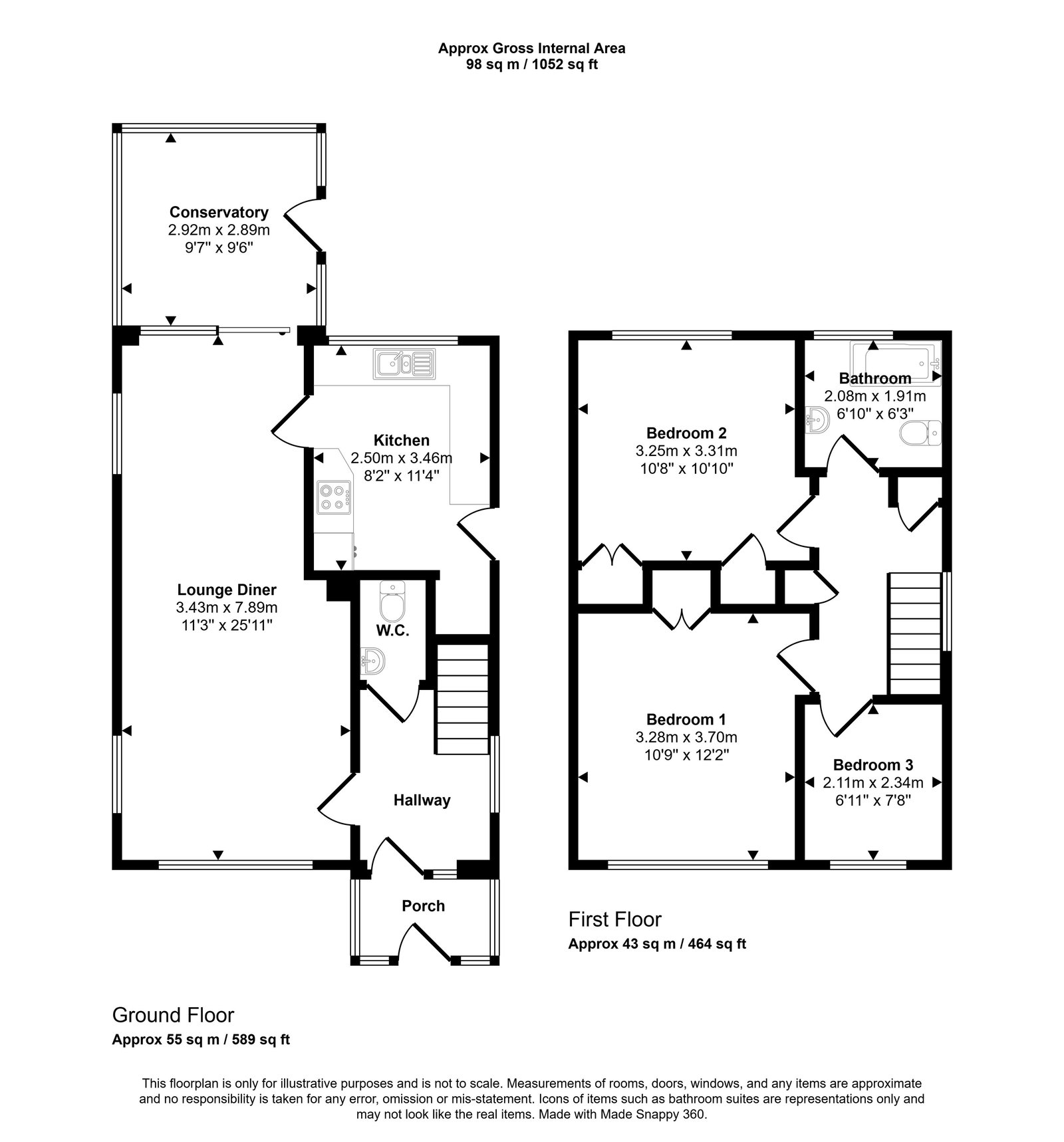 17, Totlands Drive, Clacton-on-sea floorplan