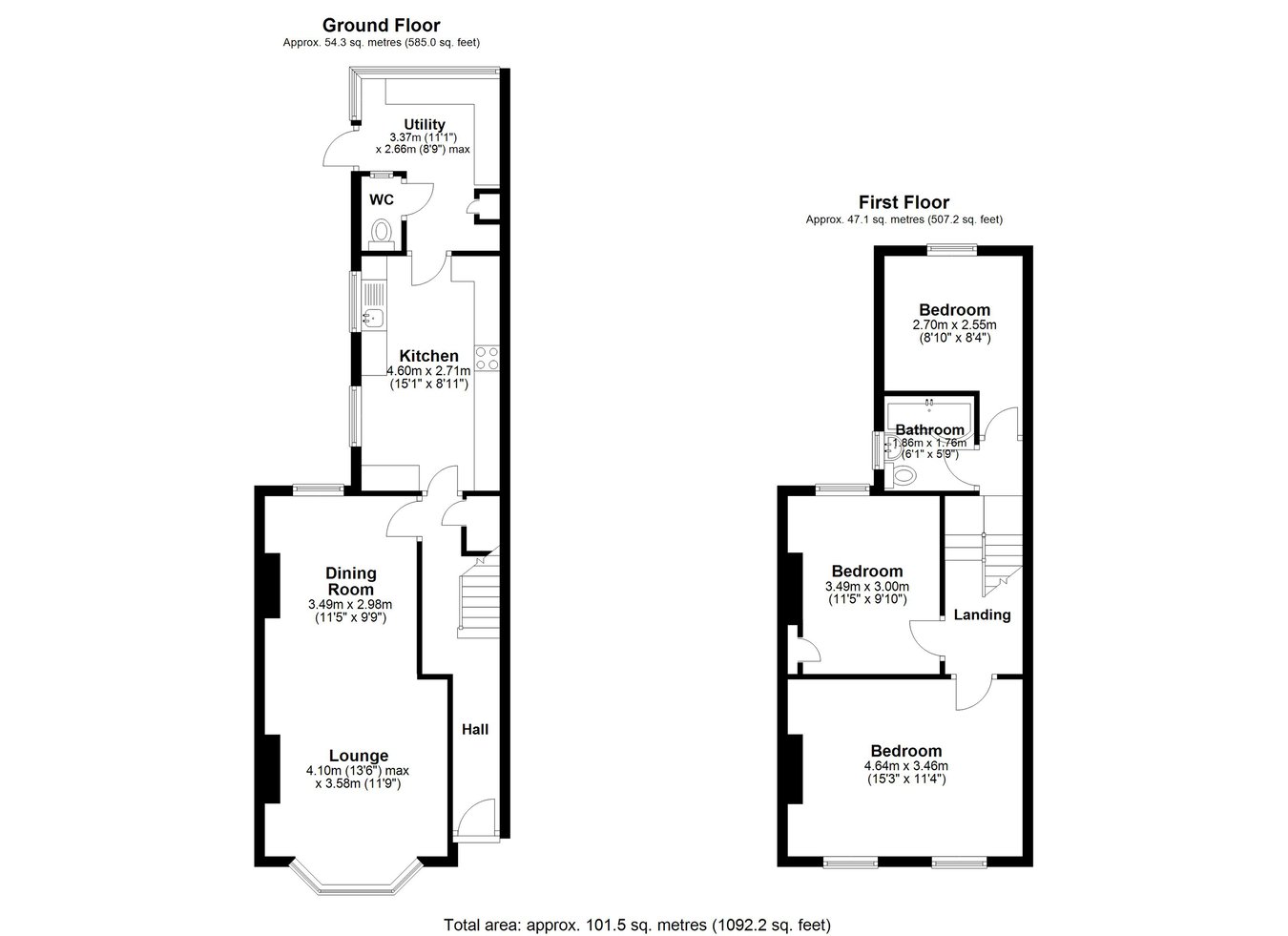 100, Elms Vale Road, Dover floorplan