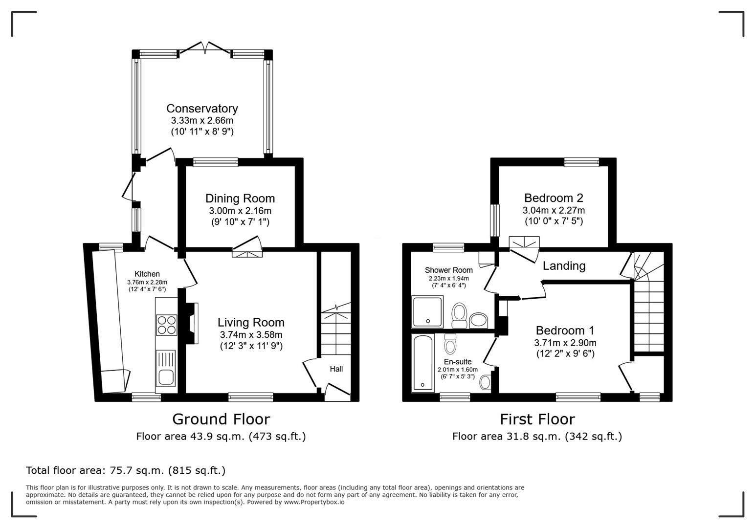 Ivyleaf Cottage, Old Main Road, Nottingham floorplan