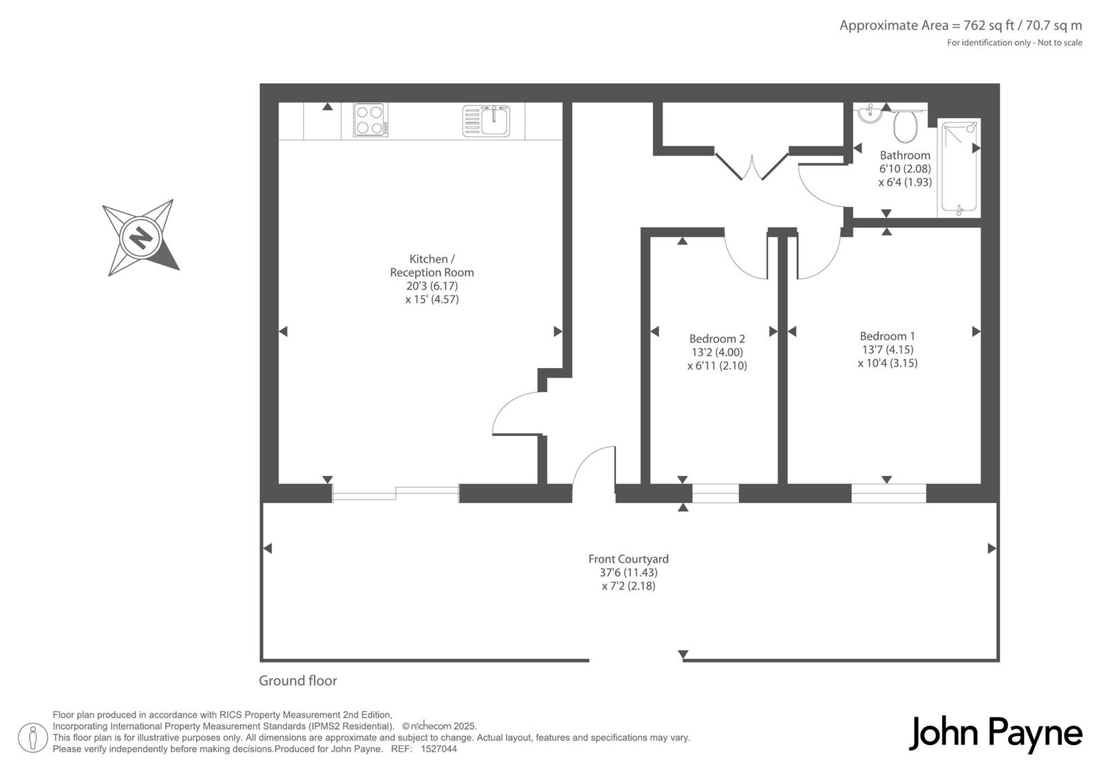 West Parkside, Greenwich Peninsula floorplan