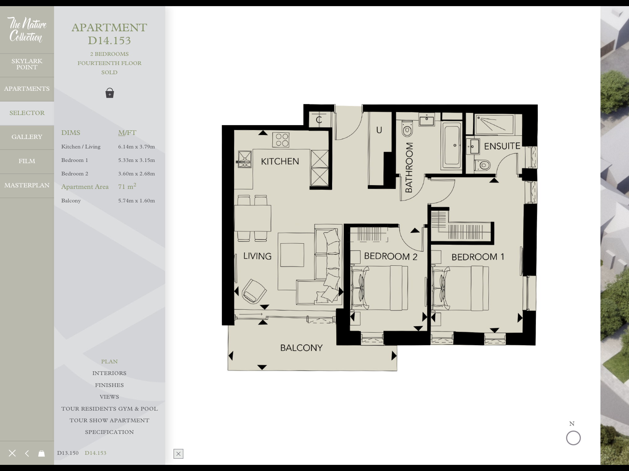 2 Bedrooms Flat to rent in Skylark Point, 48 Newnton Close, London N4