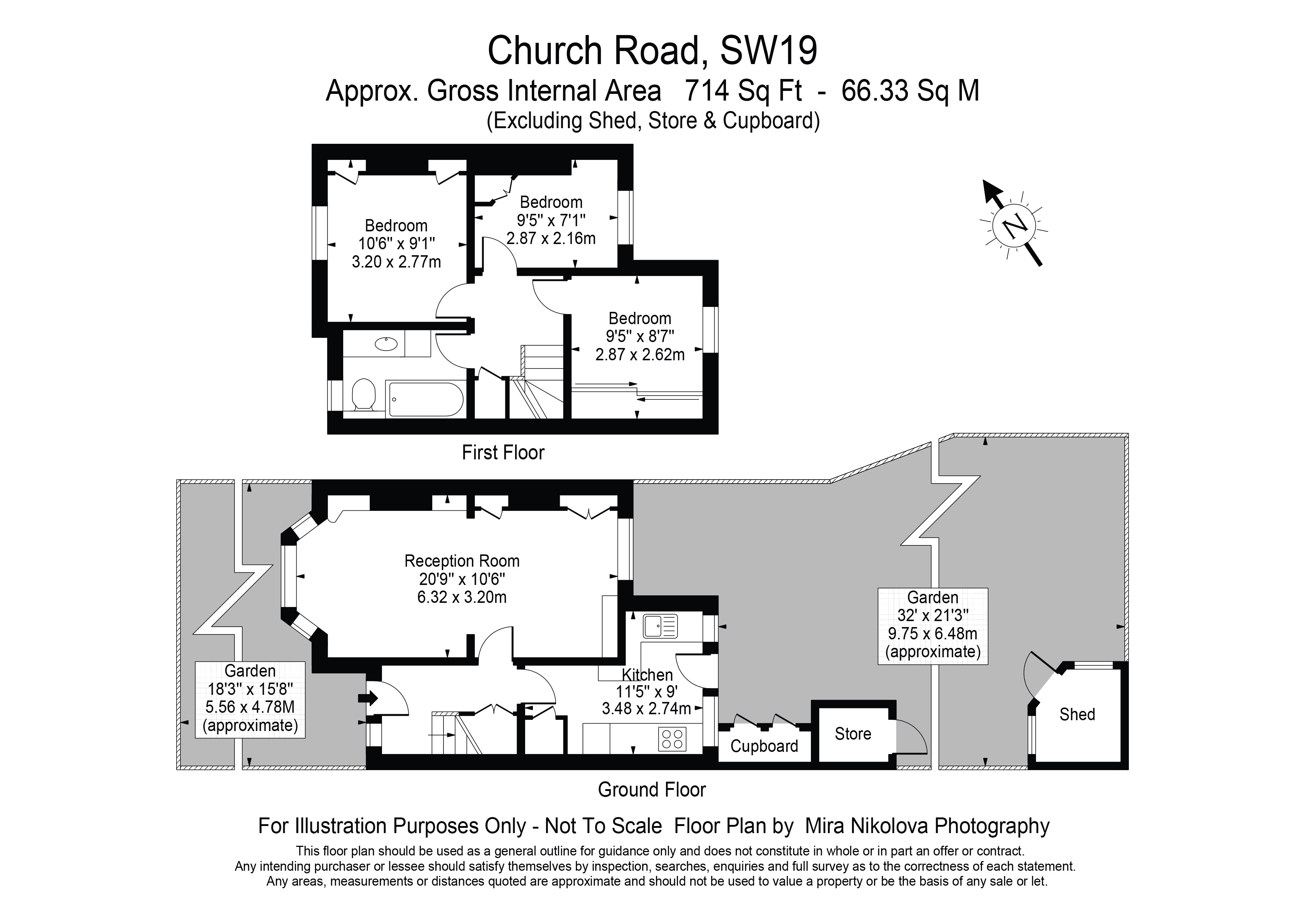 20, Church Road, Wimbledon floorplan