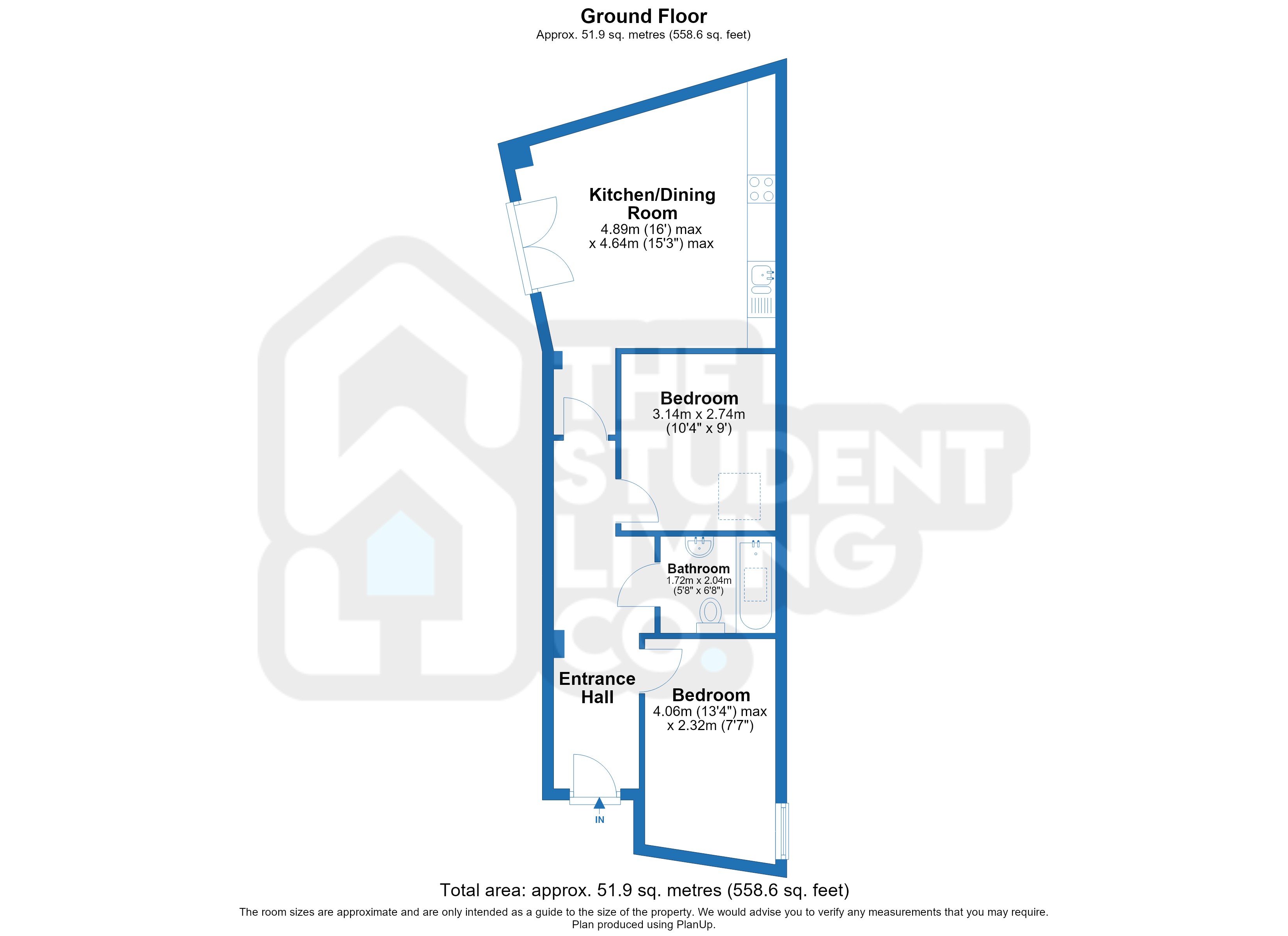 Henry Road, Nottingham floorplan