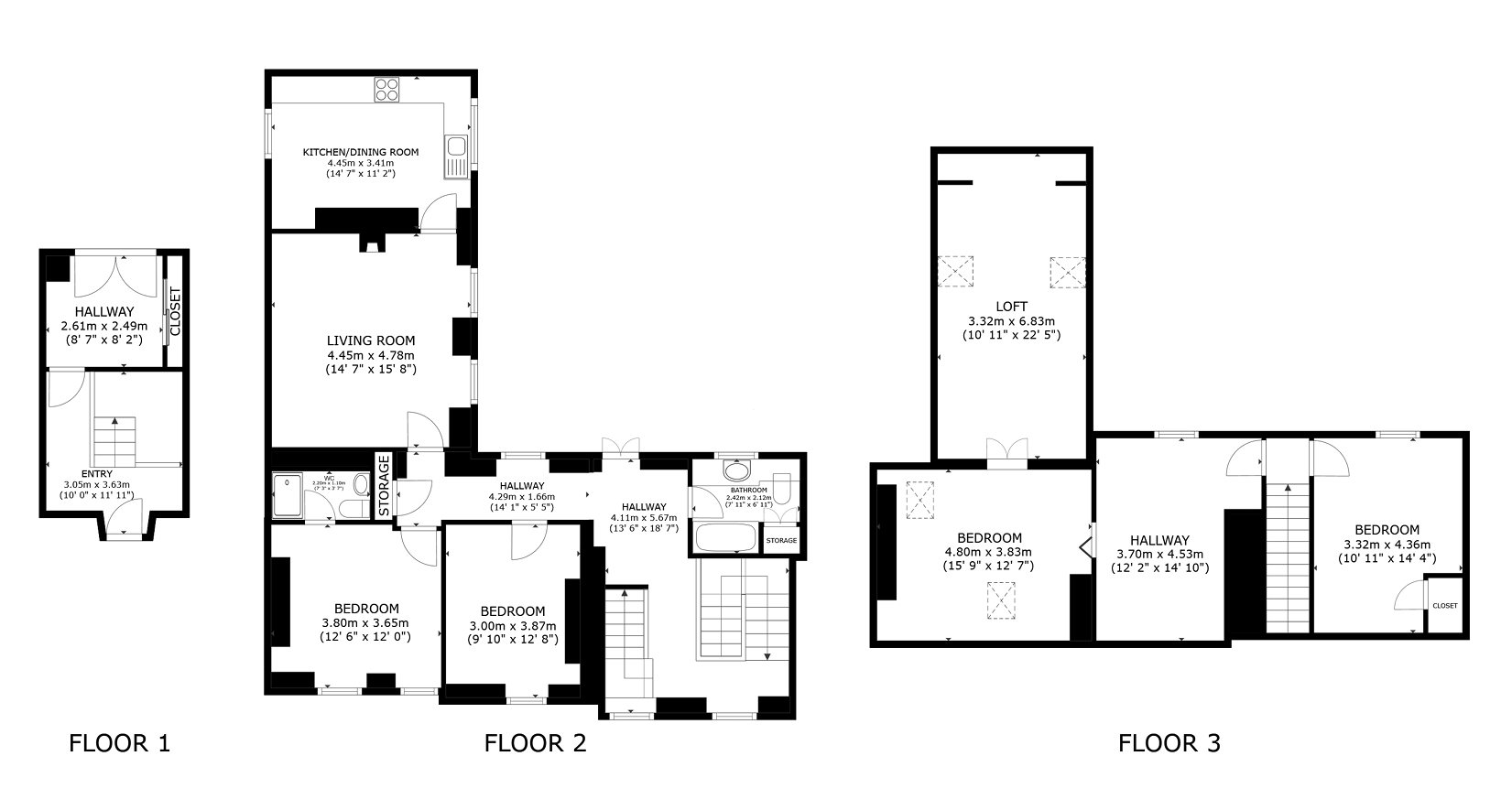 166a, High Street, Cupar floorplan