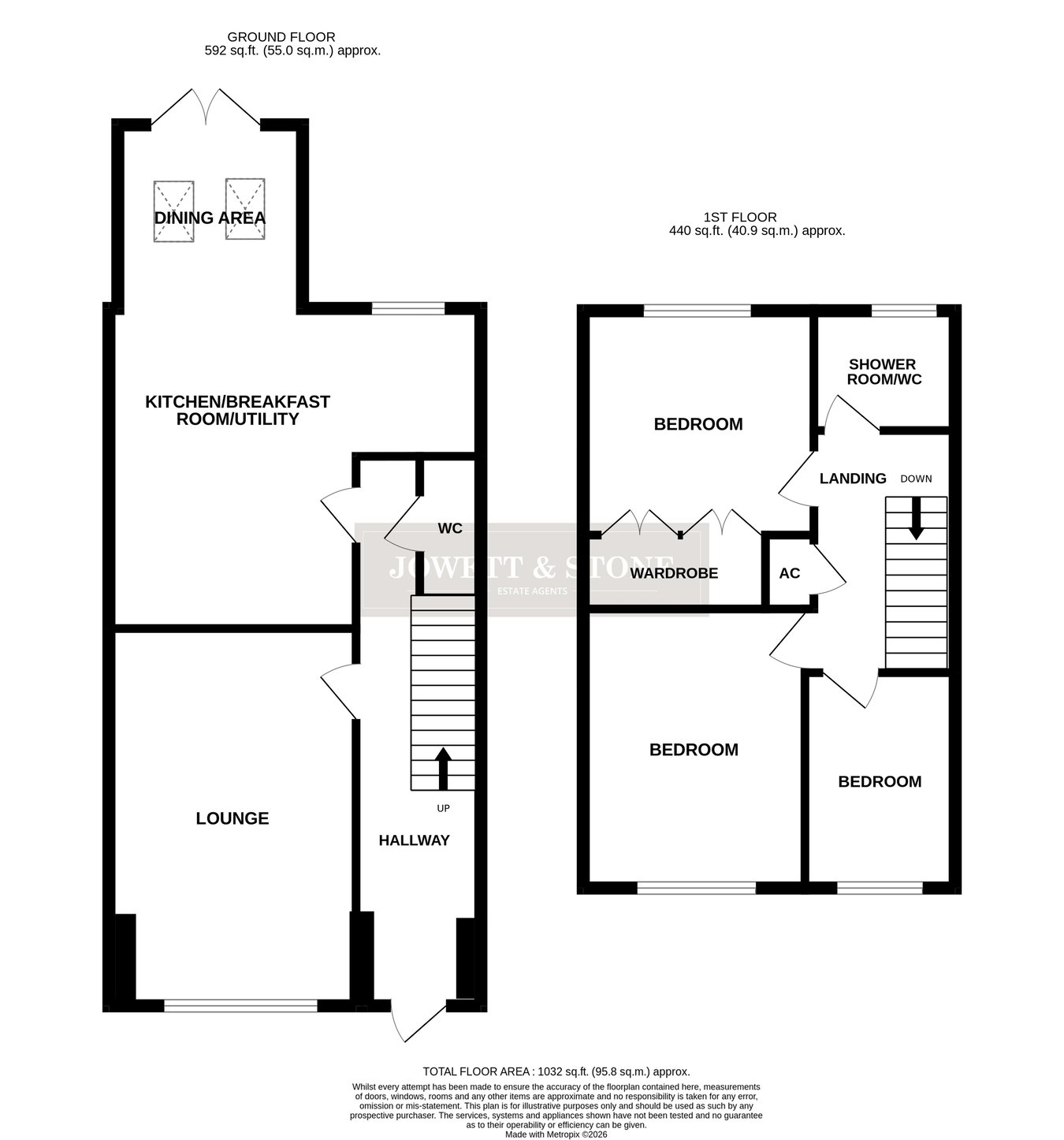 47, Winslow Drive, Wigston floorplan