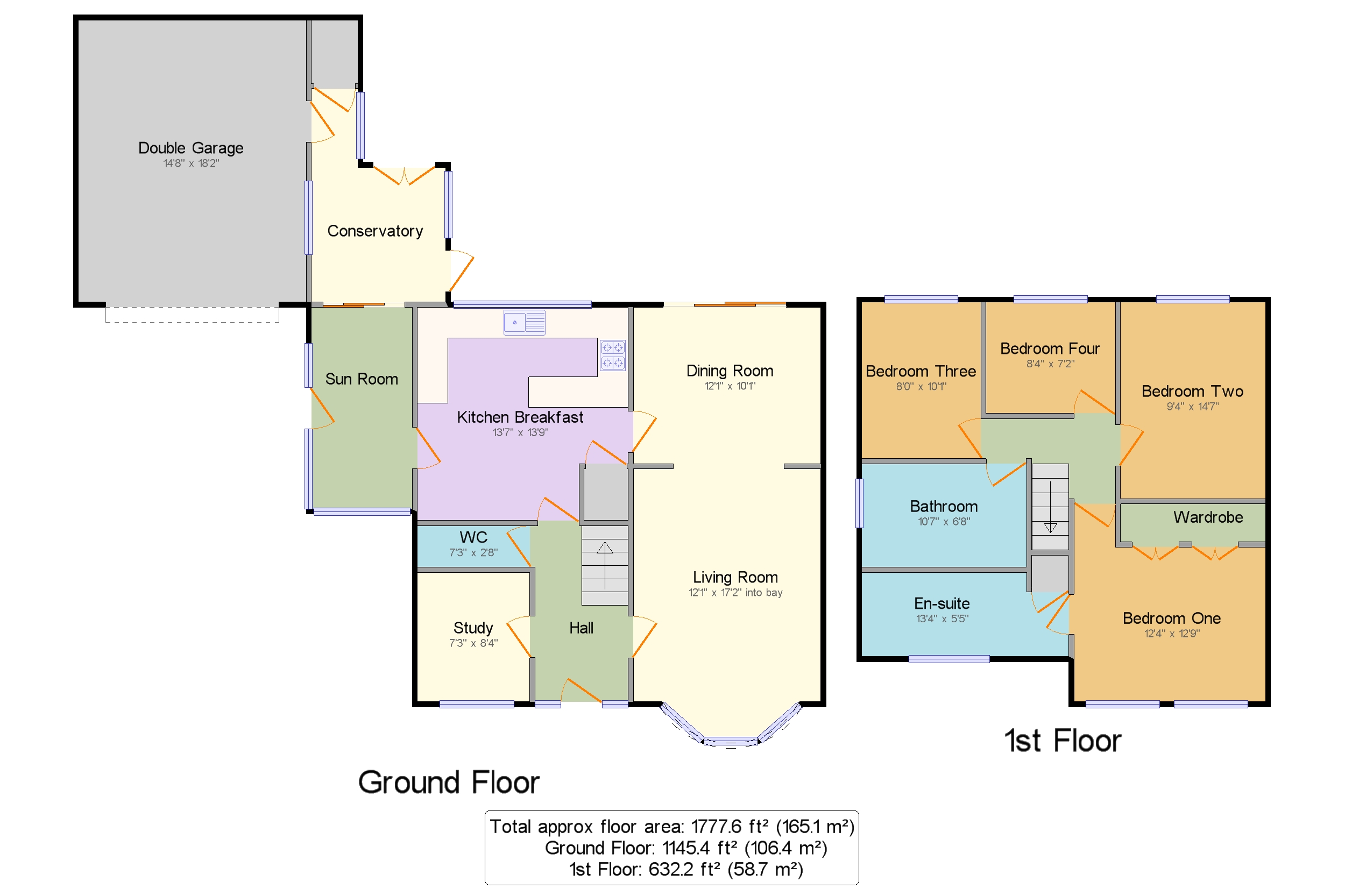 Cornwallis Avenue, Worle, WestonSuperMare BS22, 4 bedroom detached