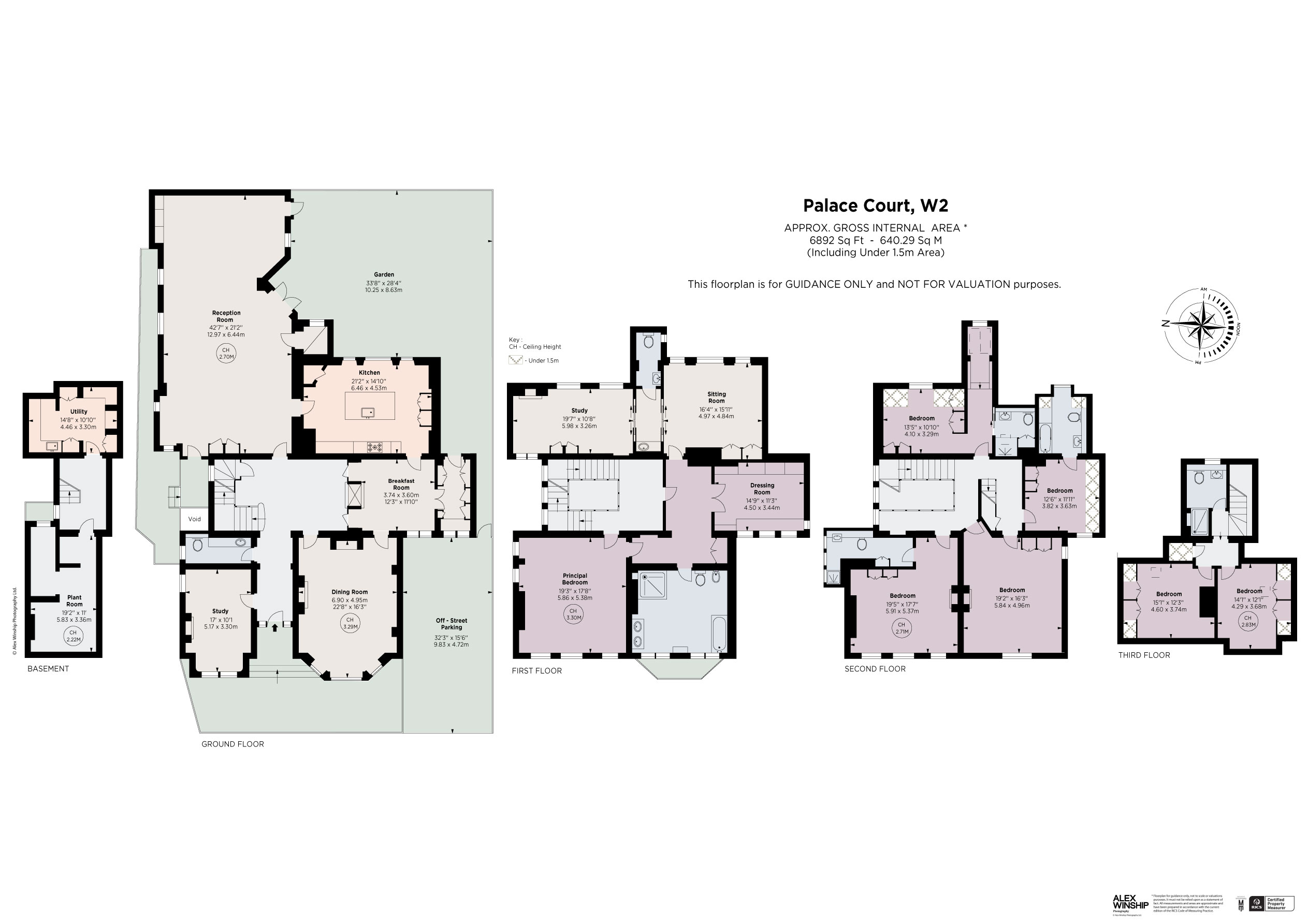 14, Palace Court, London floorplan