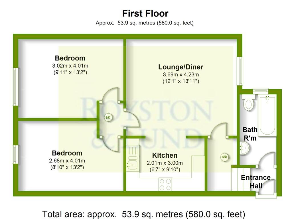 2 Bedrooms Flat to rent in Henry Road, West Bridgford, Nottingham NG2