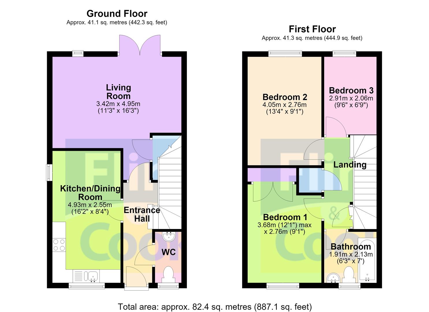 3, Danny Lee Walk, Hereford floorplan
