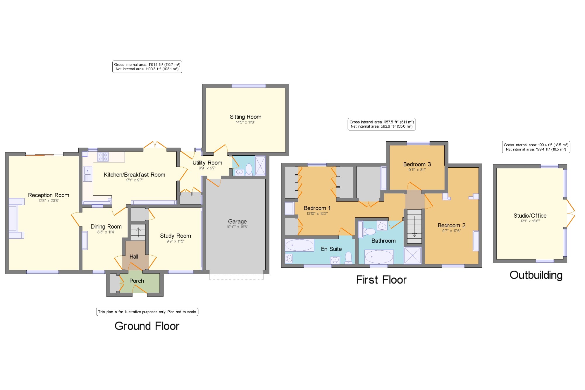 3 Bedrooms Detached house for sale in Stonegate, Wadhurst, East Sussex, . TN5