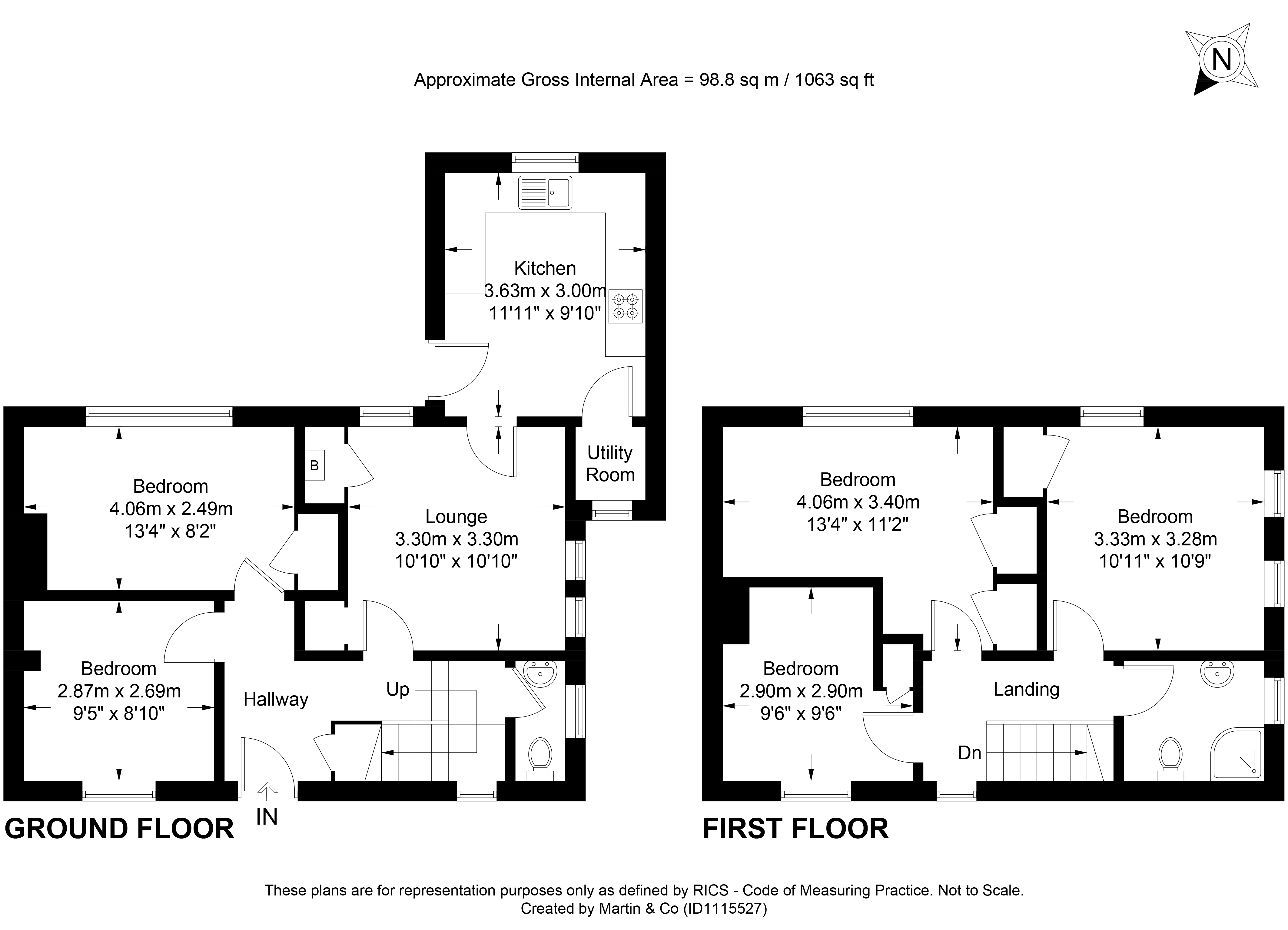 Room 4, 10, Chatham Road* (RR), Winchester floorplan
