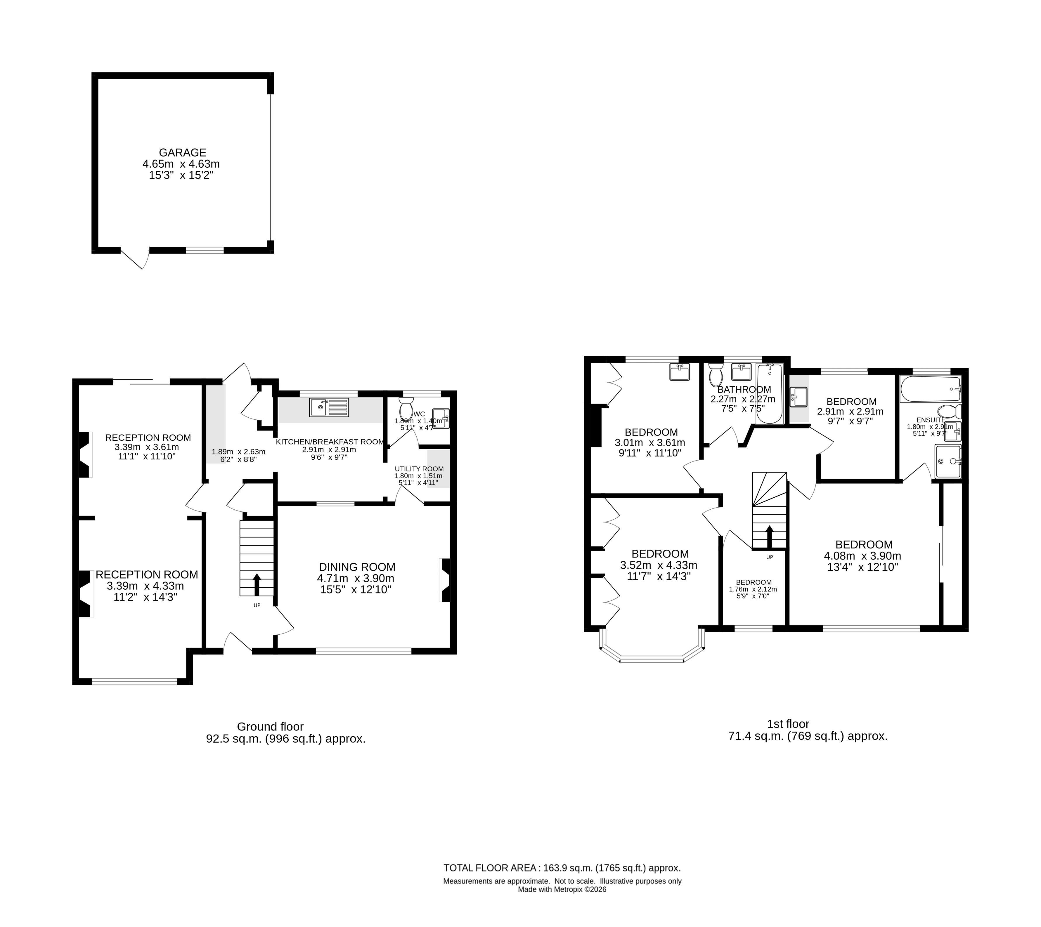 15, Broomloan Lane, Sutton floorplan