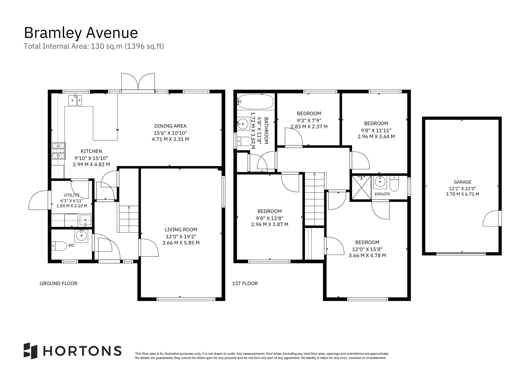 27 Bramley Avenue, Heathfield floorplan