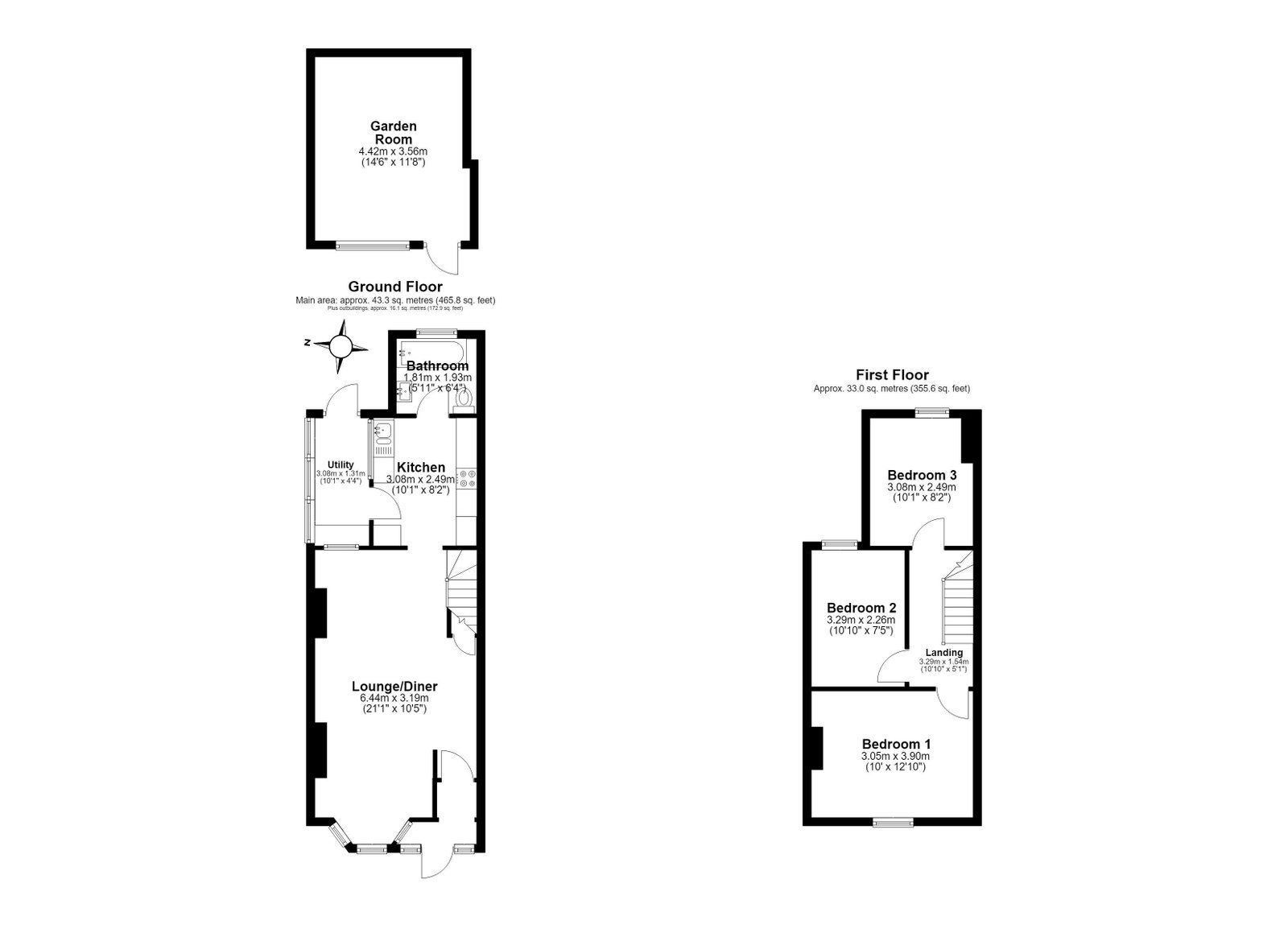 188, St. Vincents Road, Dartford floorplan