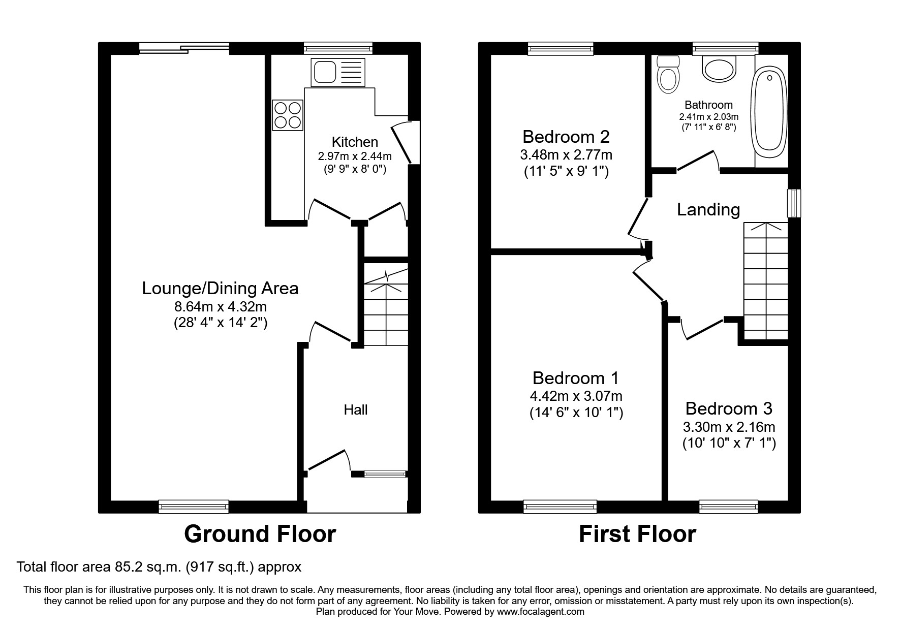 Malvern Avenue, Nuneaton, Warwickshire CV10, 3 bedroom semidetached