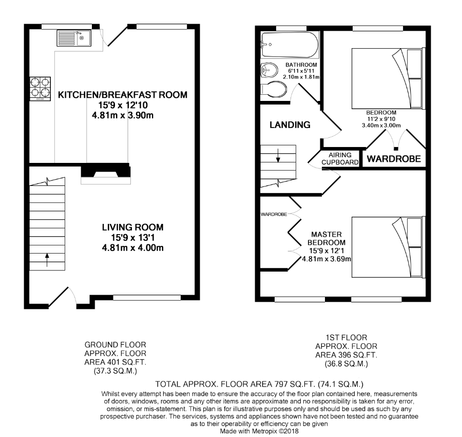 2 Bedrooms Town house for sale in Brook View Drive, Keyworth NG12