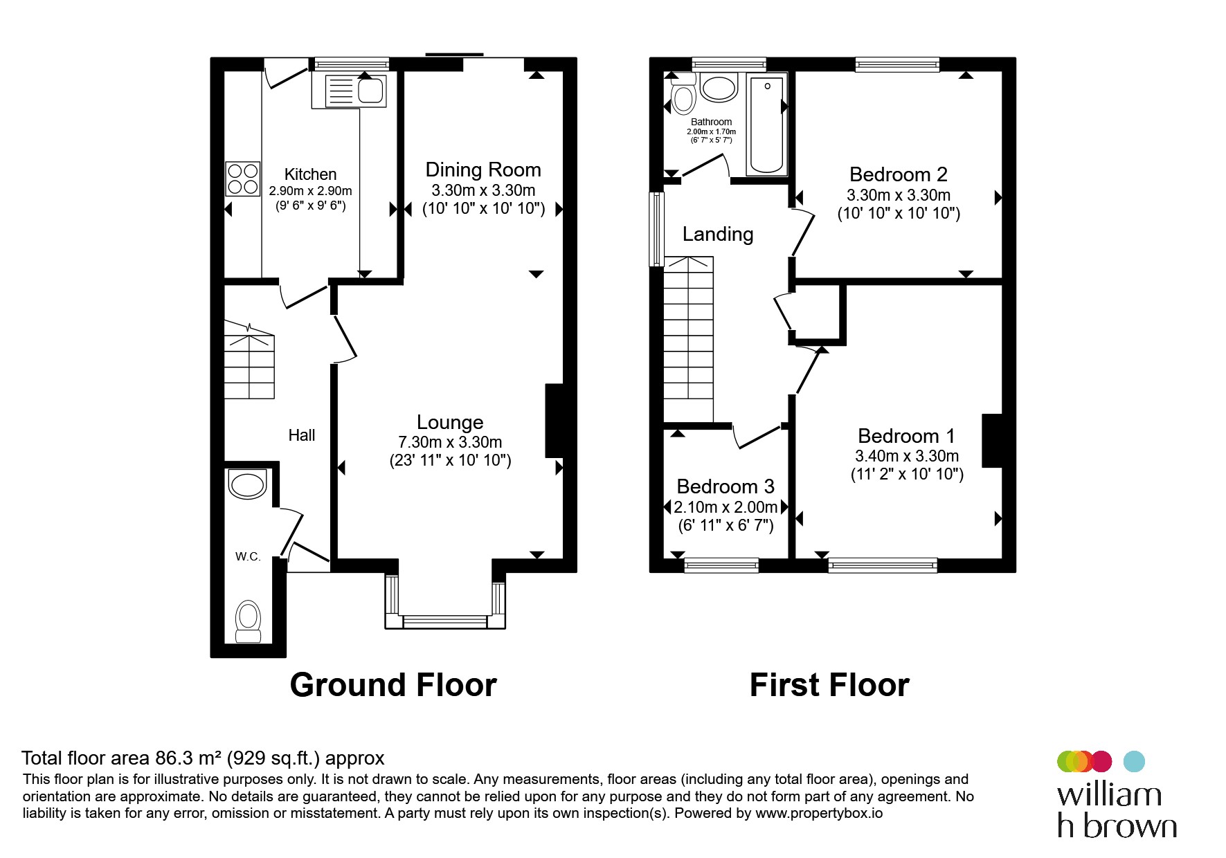 3, Eastfield Close, Driffield floorplan