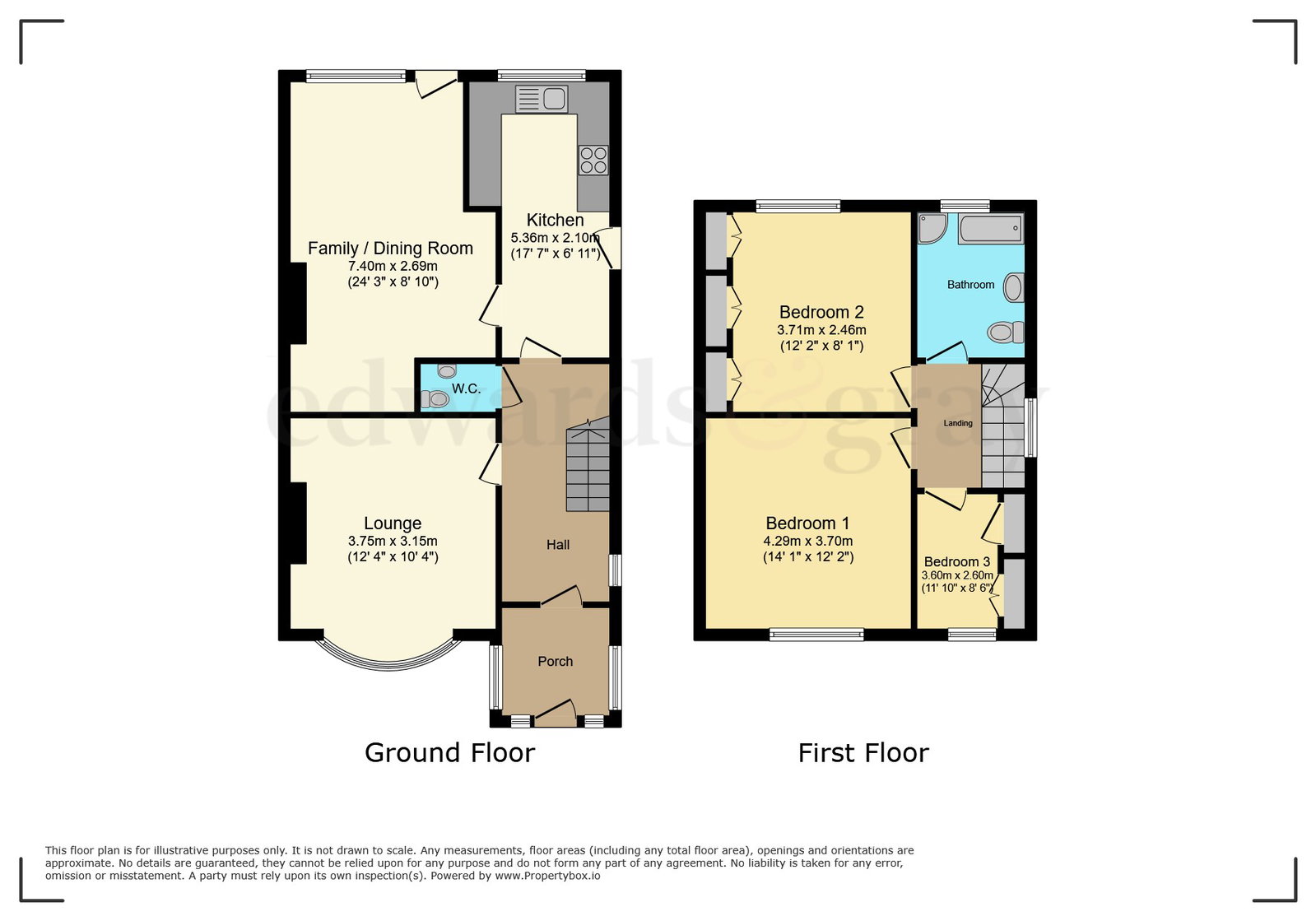 59, Norton Road, Coleshill floorplan