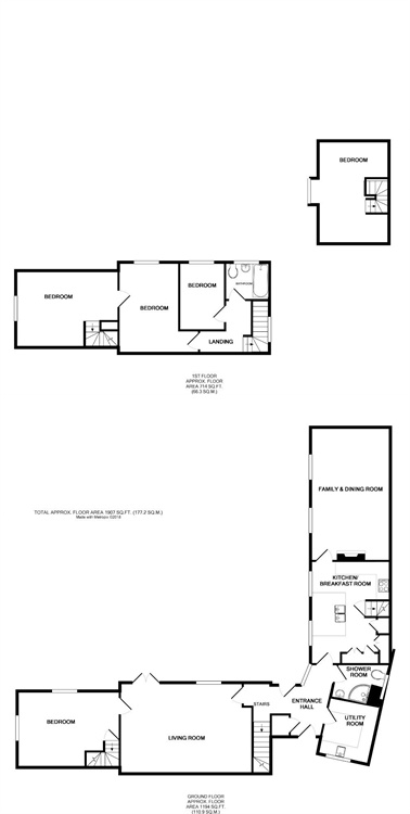 5 Bedrooms Detached house to rent in Kings Court, The Maltings, Dunmow CM6