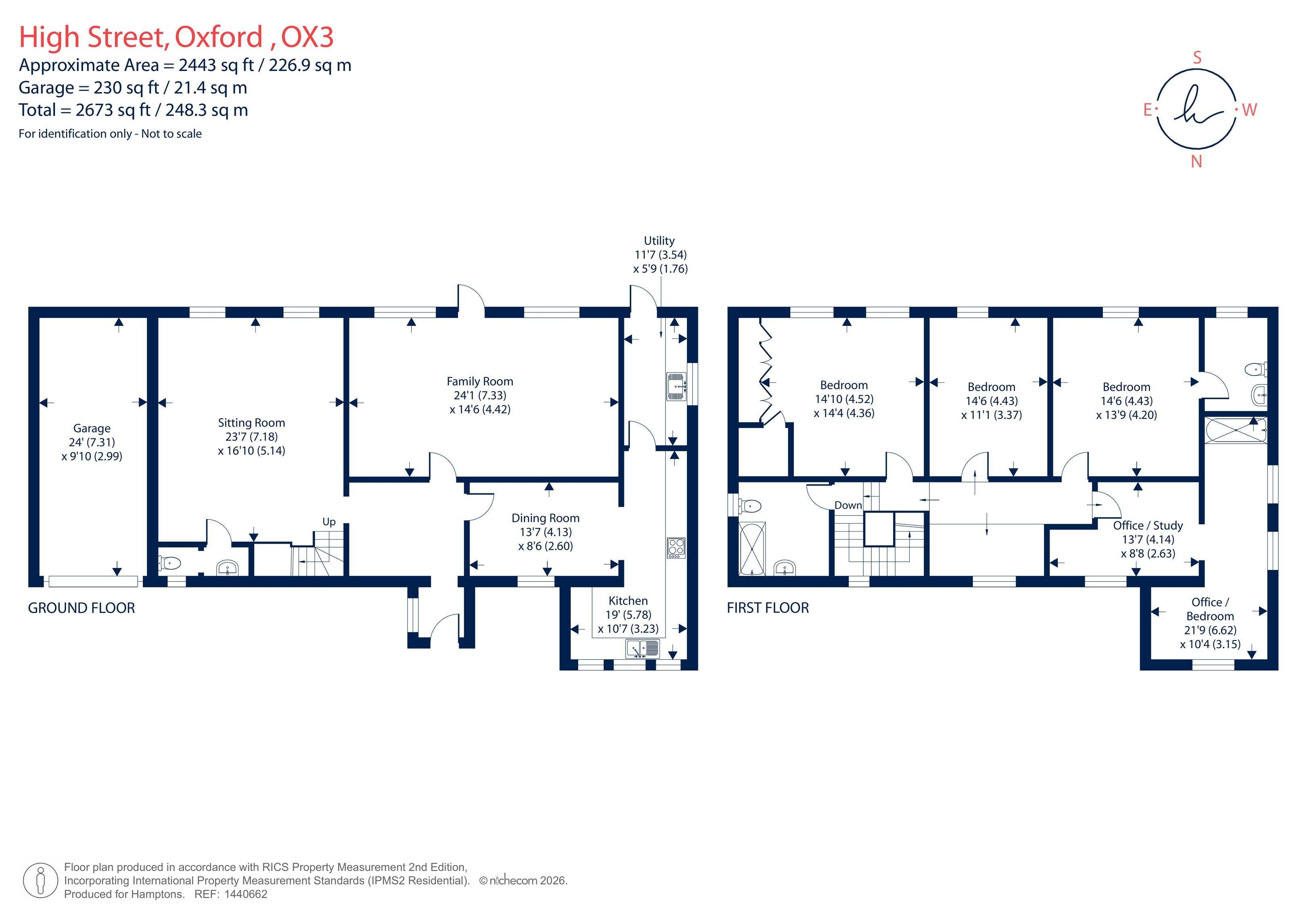 24, Quarry High Street, Oxford floorplan