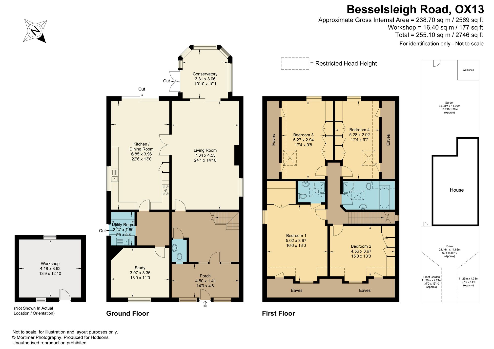 61 Besselsleigh Road, Abingdon floorplan