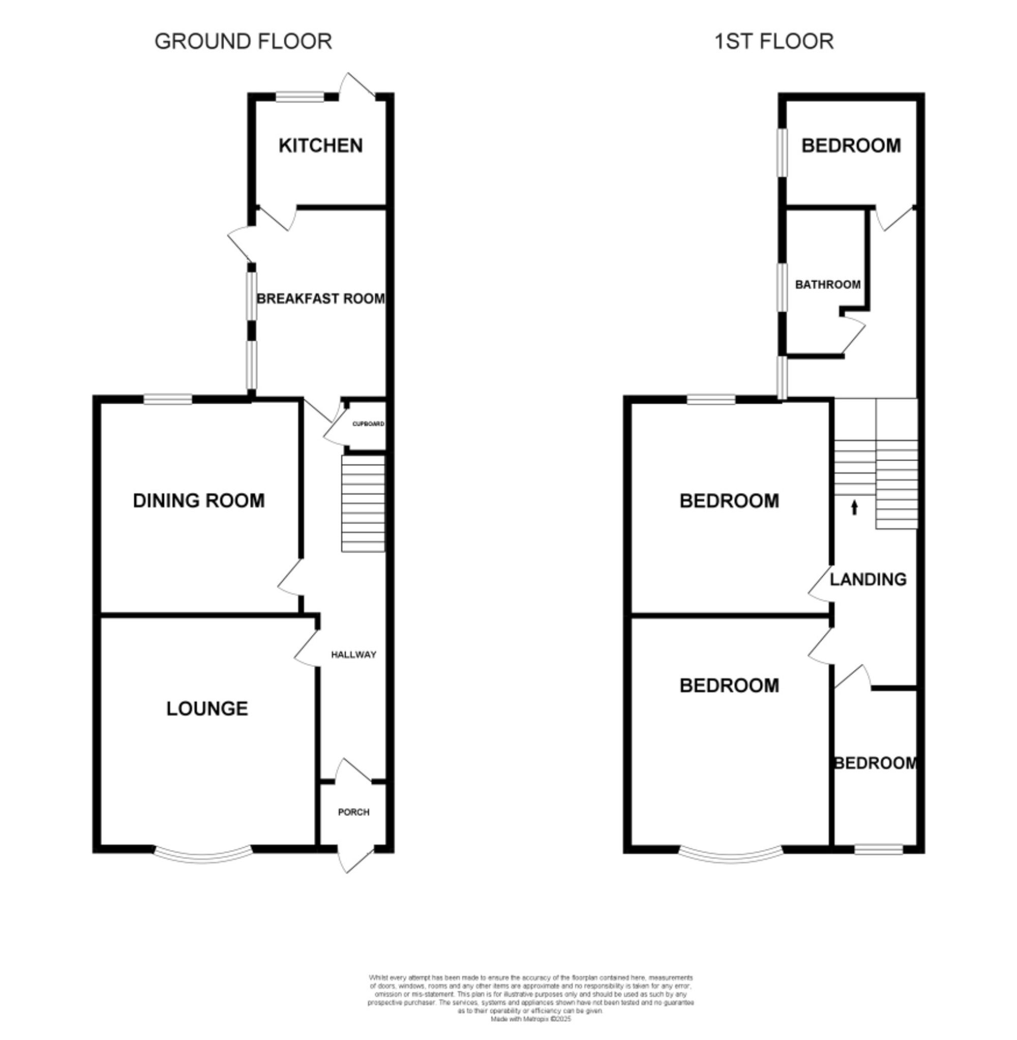 139 Stanhope Road, South Shields floorplan