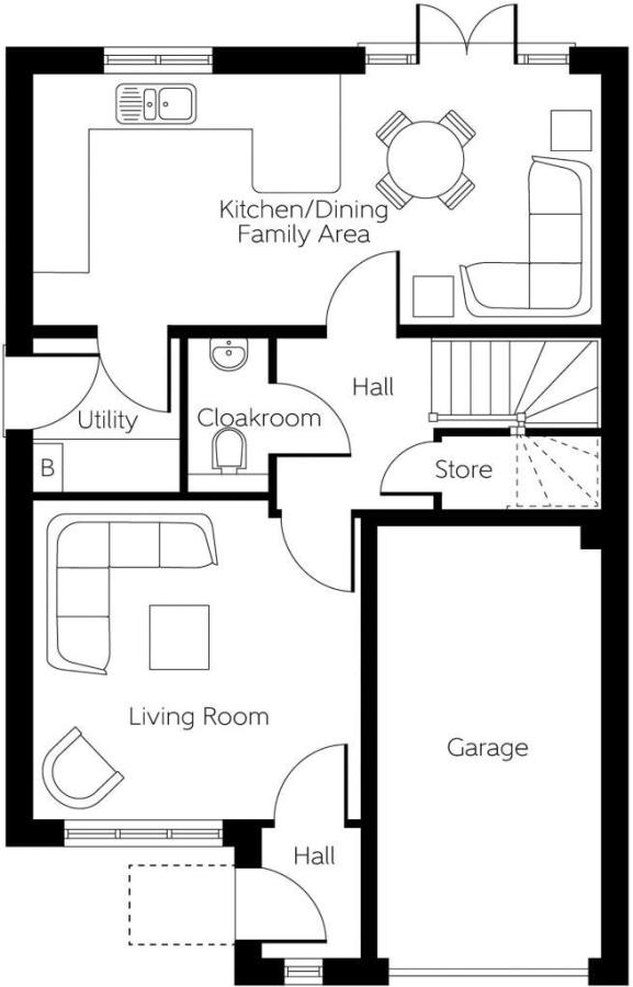 3 Bedrooms Detached house for sale in Tiverton Avenue, Leigh WN7