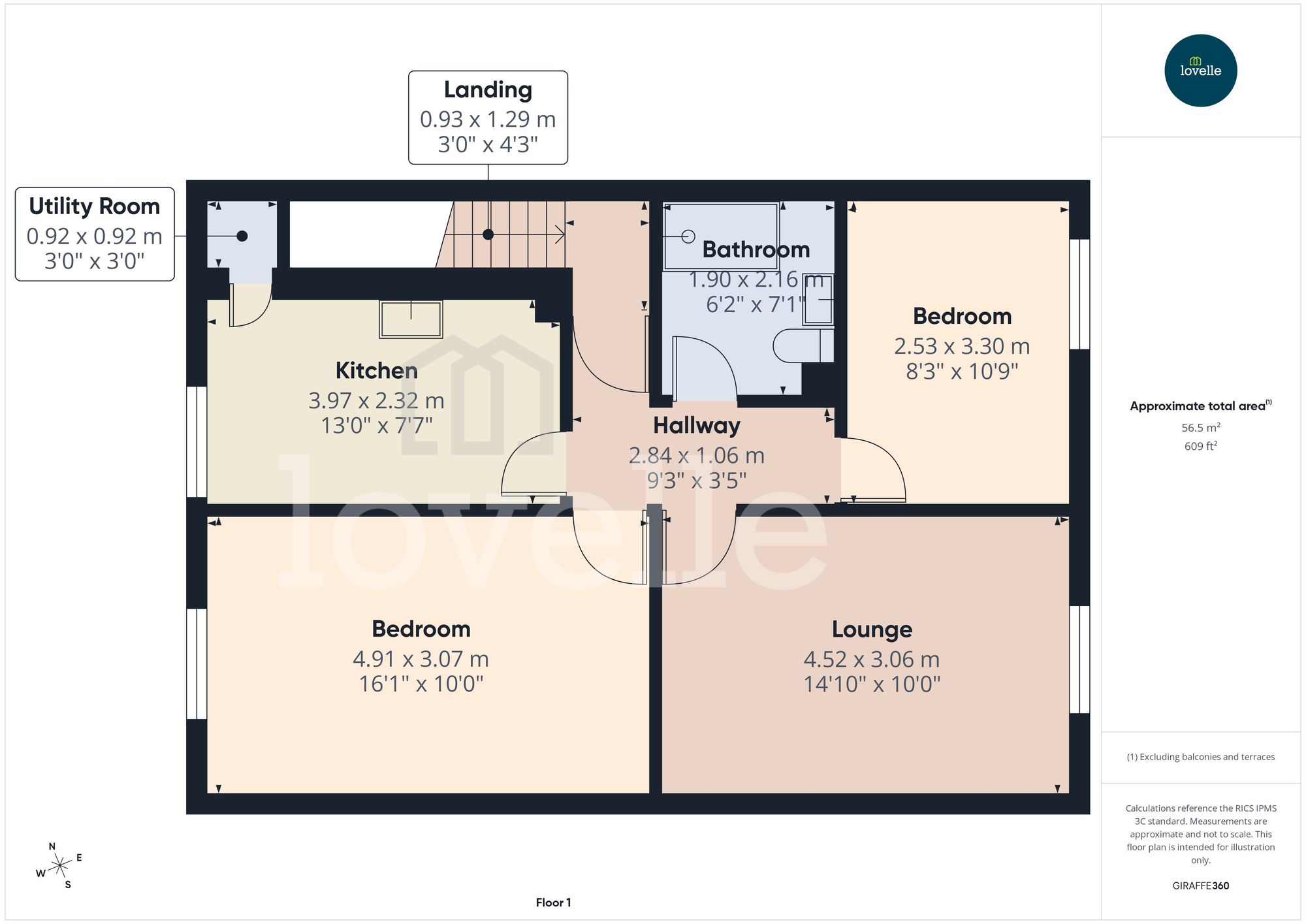 25 Elm Tree Court, Cottingham floorplan