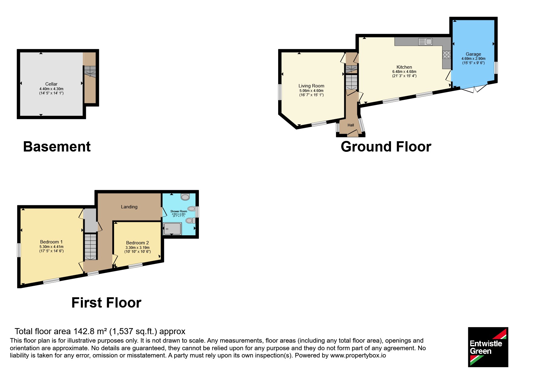 Kassiopi,, Town Gate, Colne floorplan