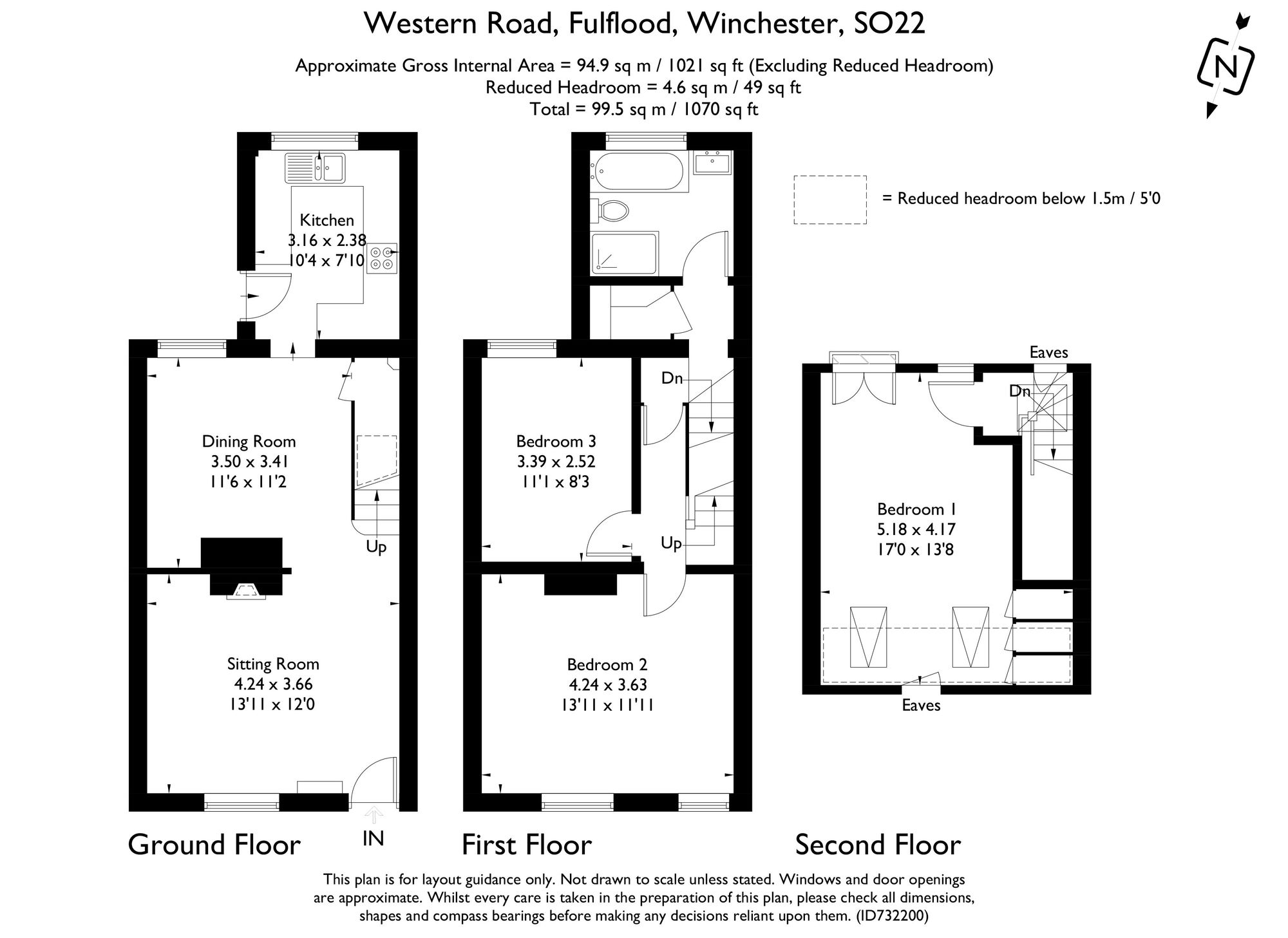 25 Western Road, Winchester floorplan