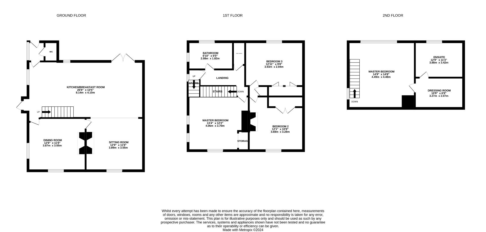 1, Grove Cottage, Tenterden floorplan
