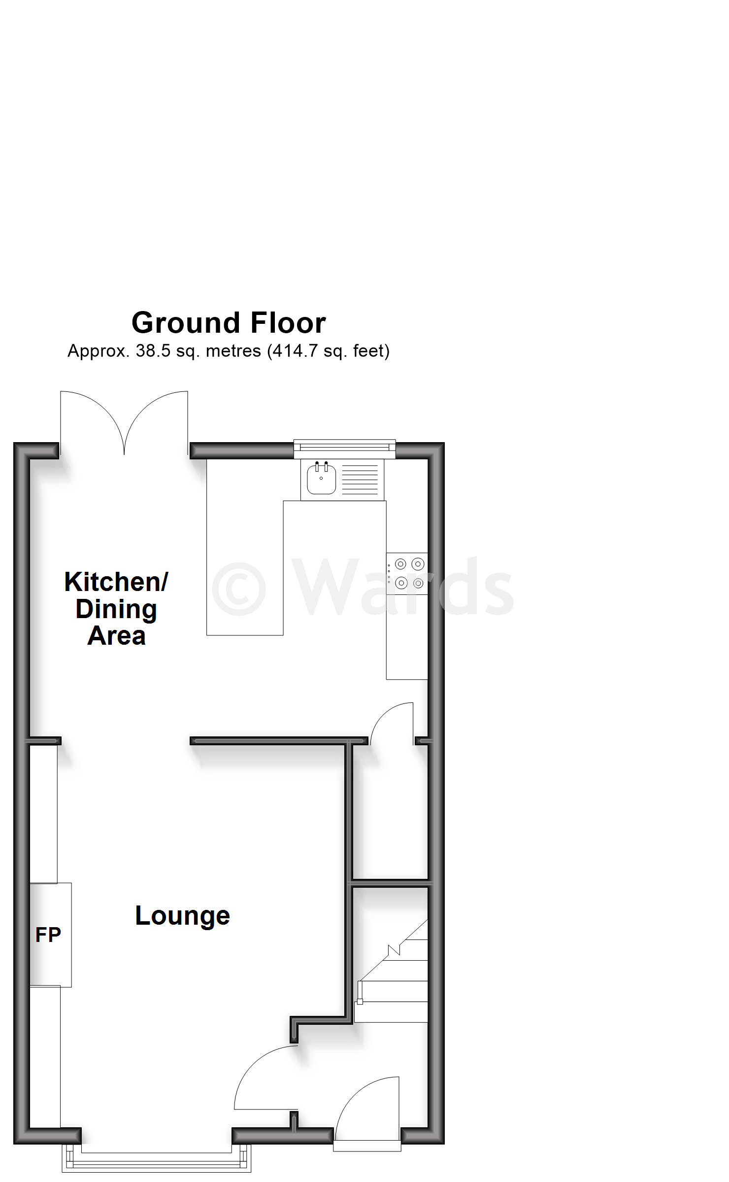 13, Mills Close, Sheerness floorplan