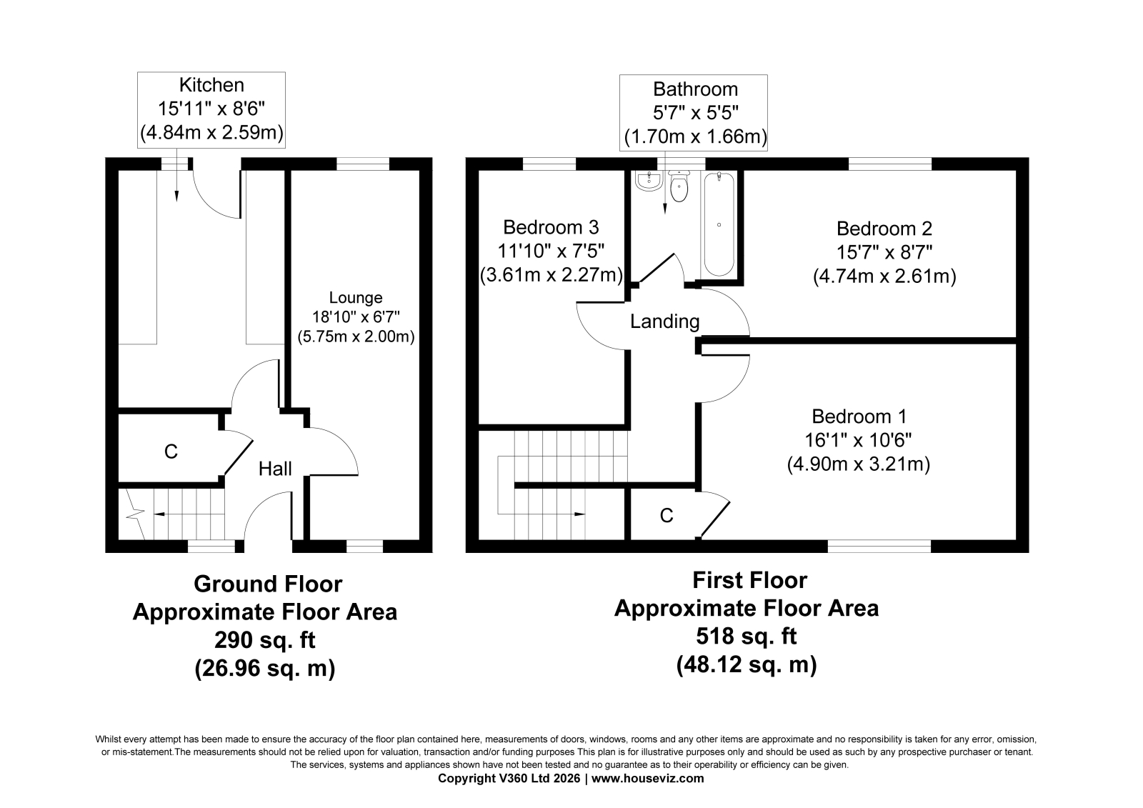 110b Turnberry Drive, Shortlees, Kilmarnock floorplan