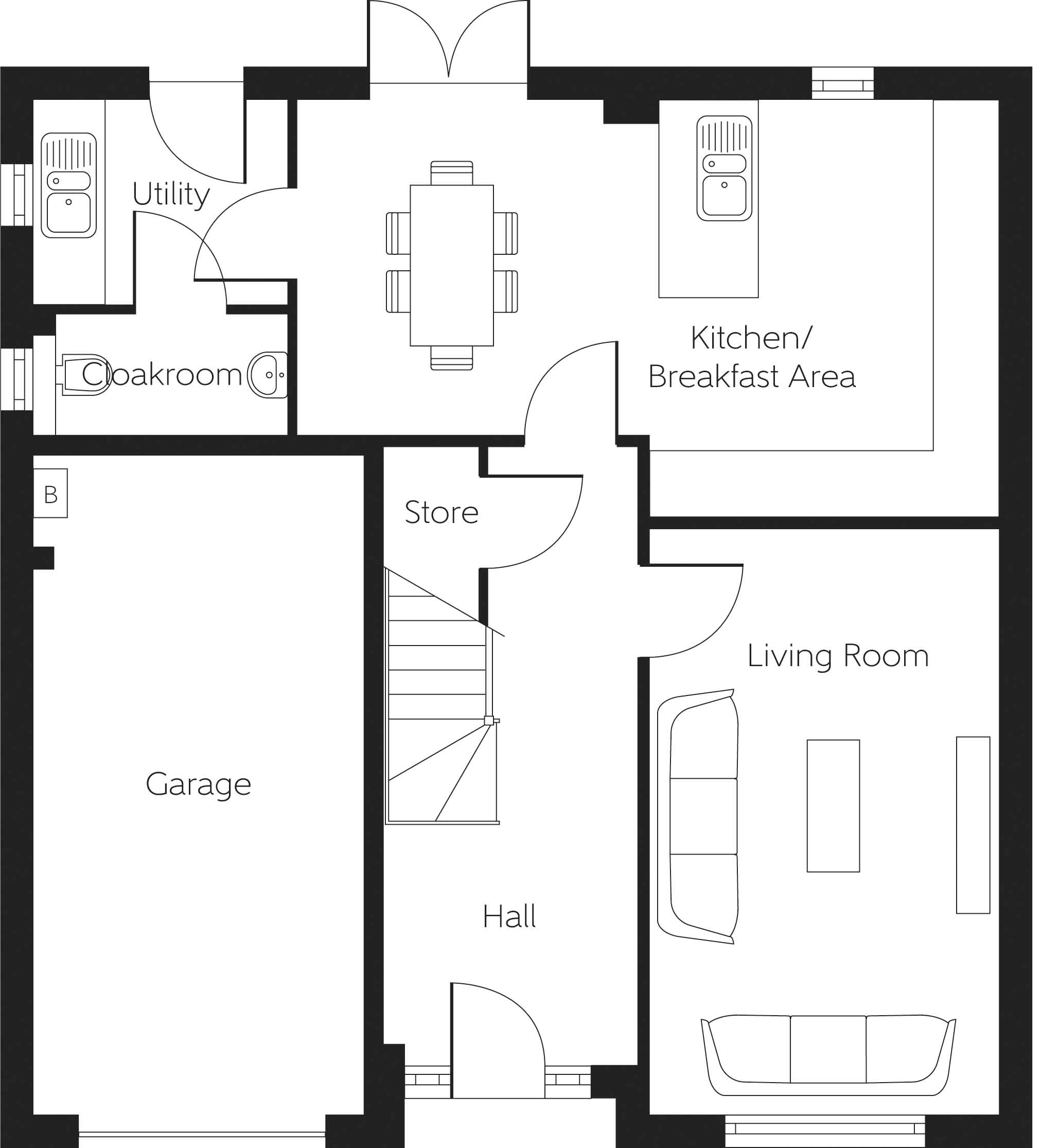 Forest Road, Cumbernauld floorplan