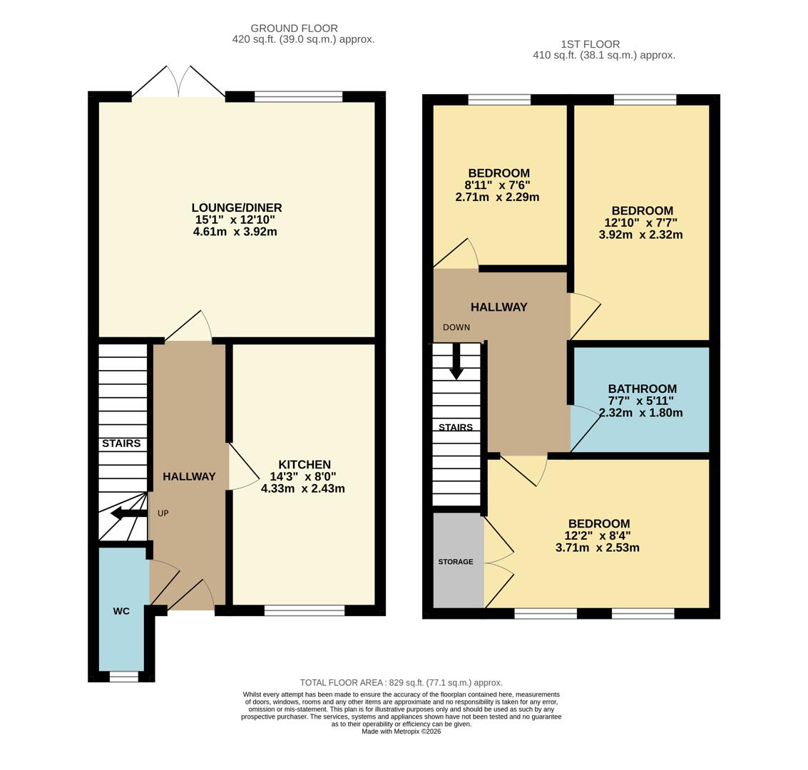 17, Finedon Street, Kettering floorplan