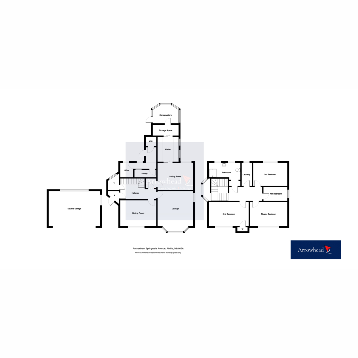 Auchenblae, Springwells Avenue, Airdrie floorplan