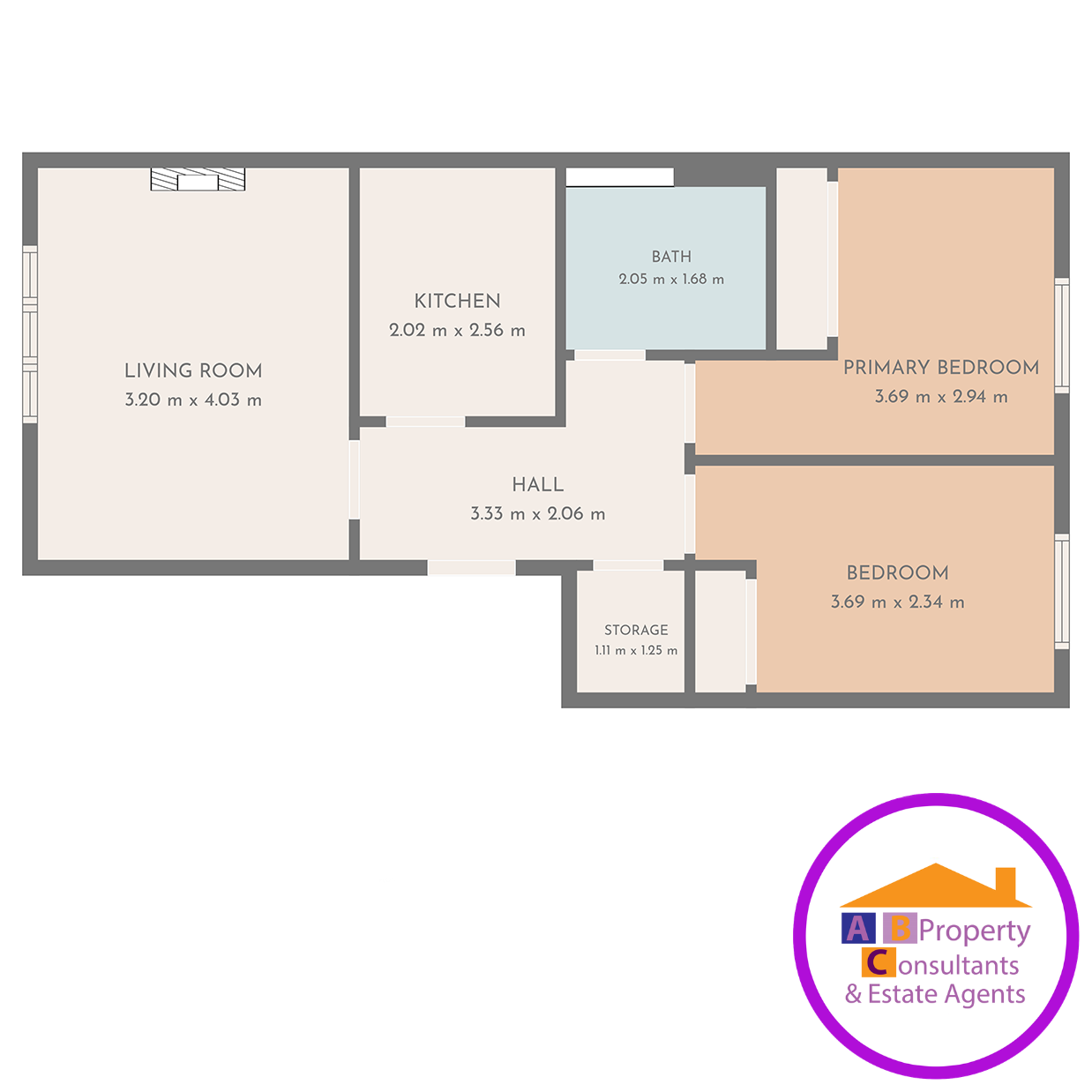 2/1, 15 Dyke Street, Glasgow floorplan